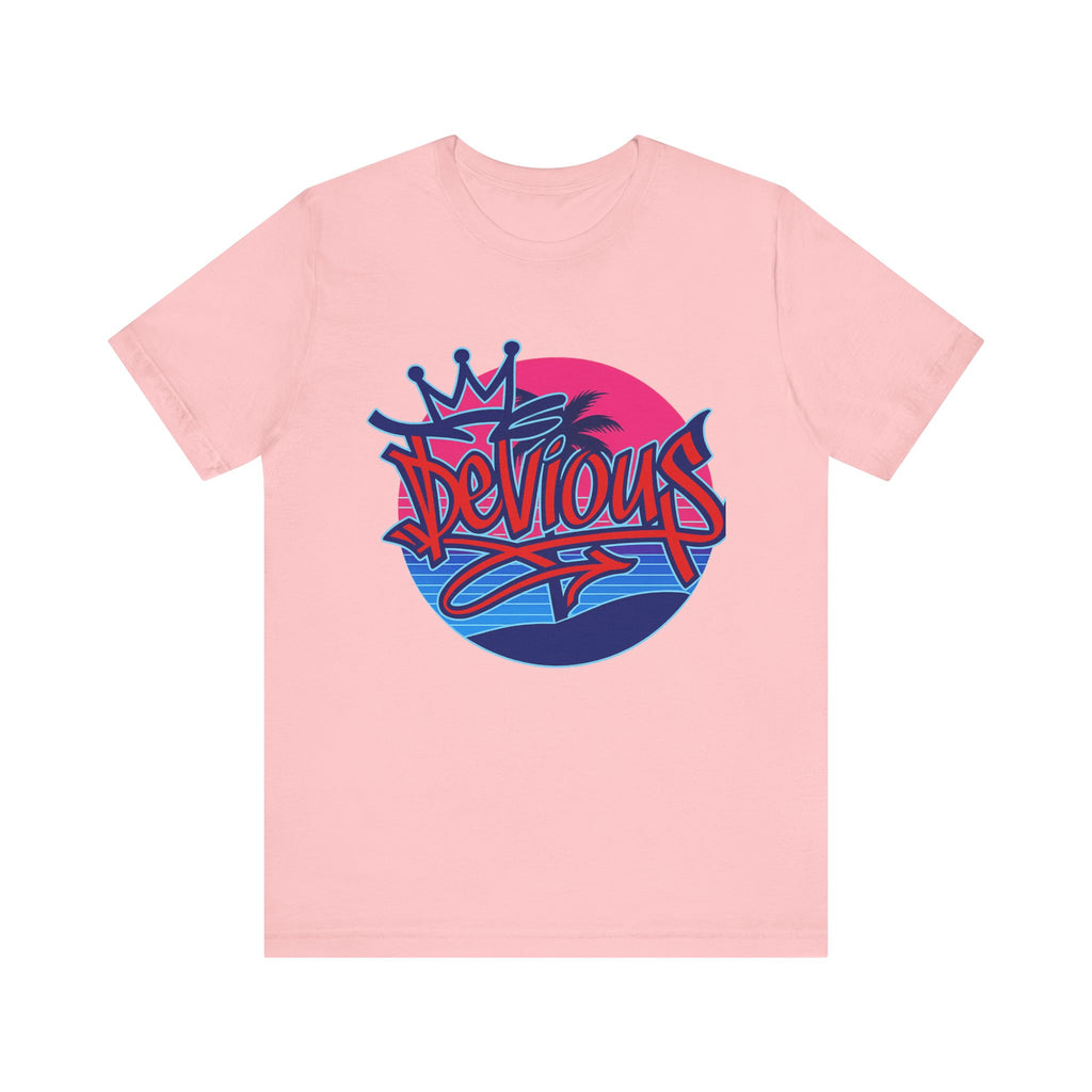 Colorful DVS Heart Design Unisex Tee