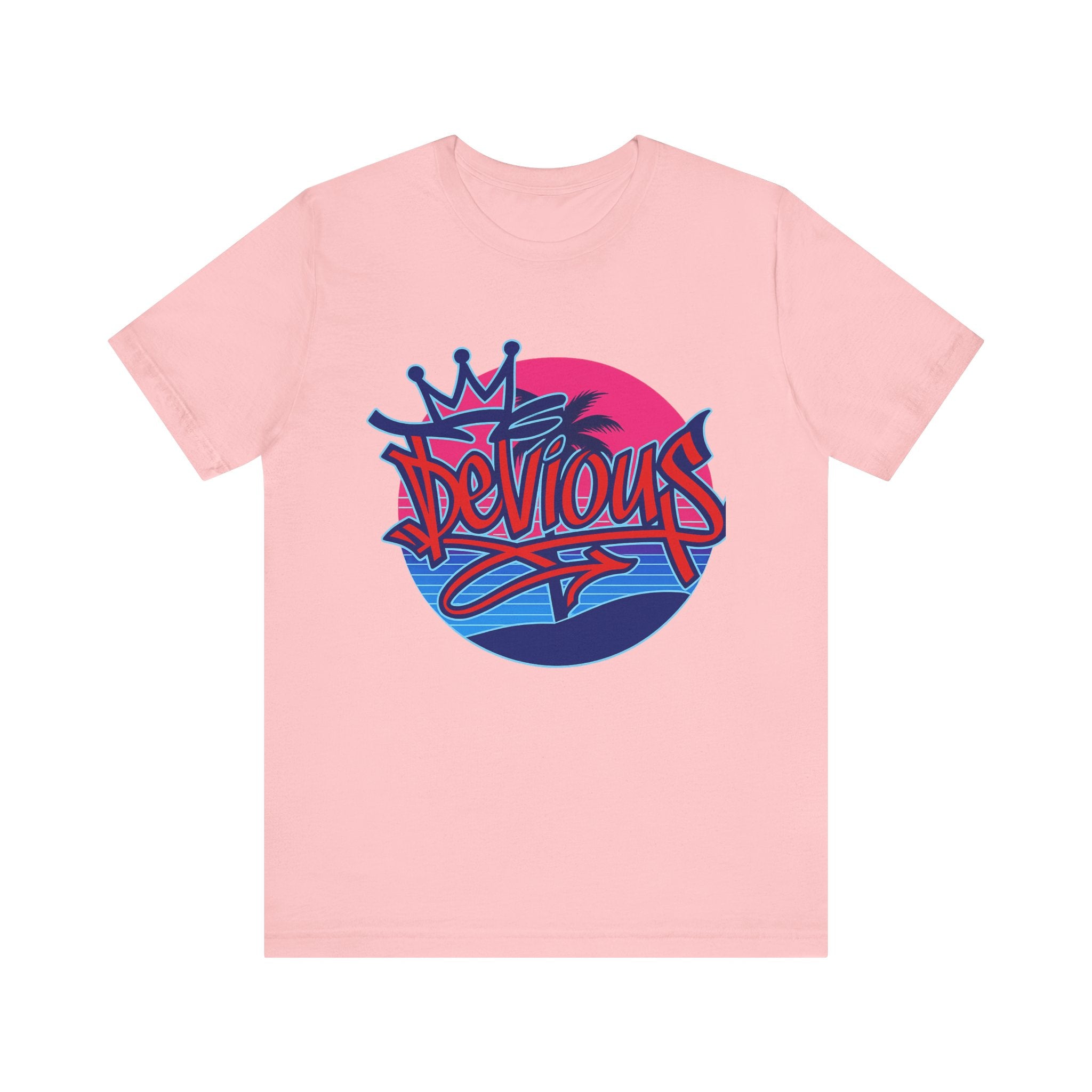 Colorful DVS Heart Design Unisex Tee