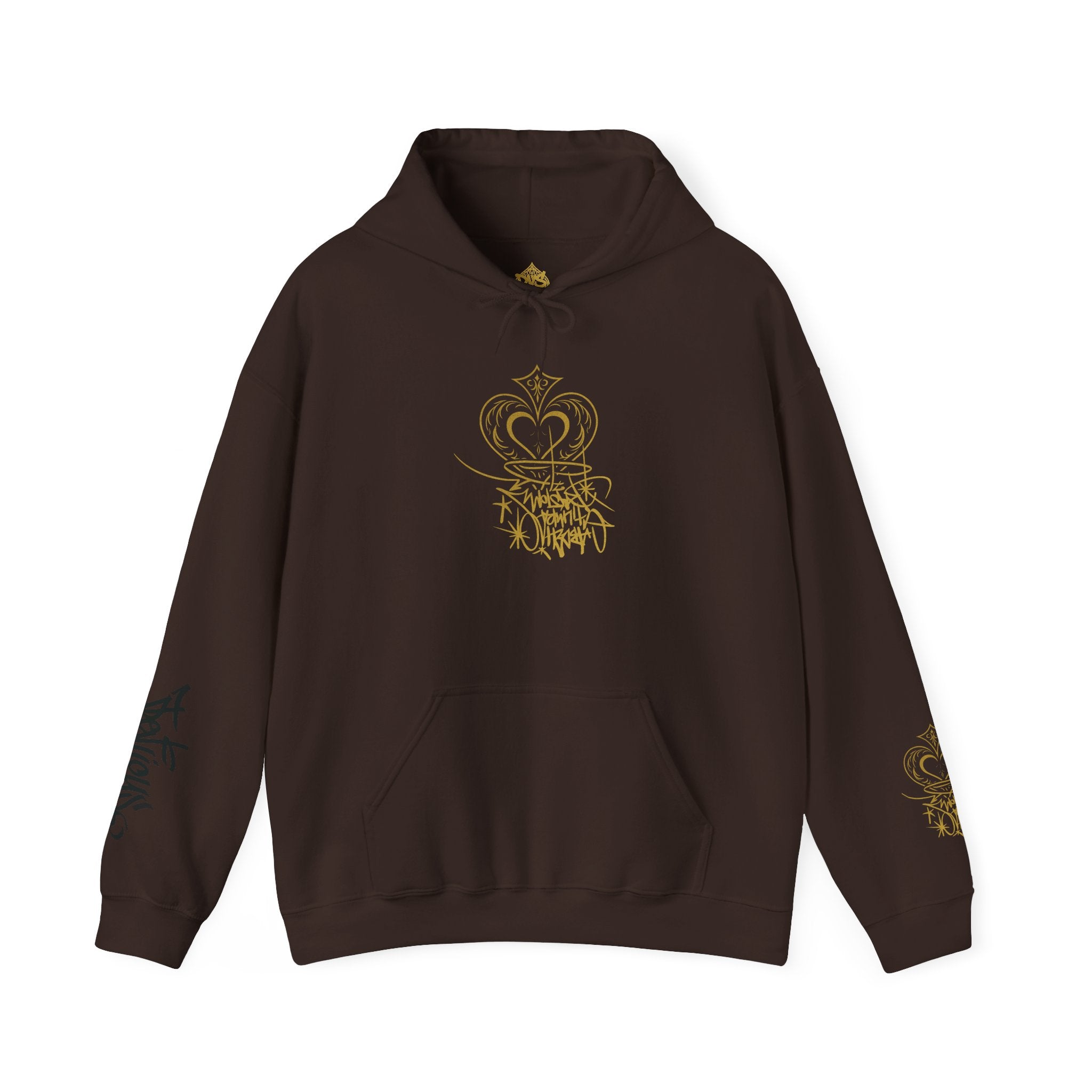 Crown & Heart Stylish Unisex Hoodie