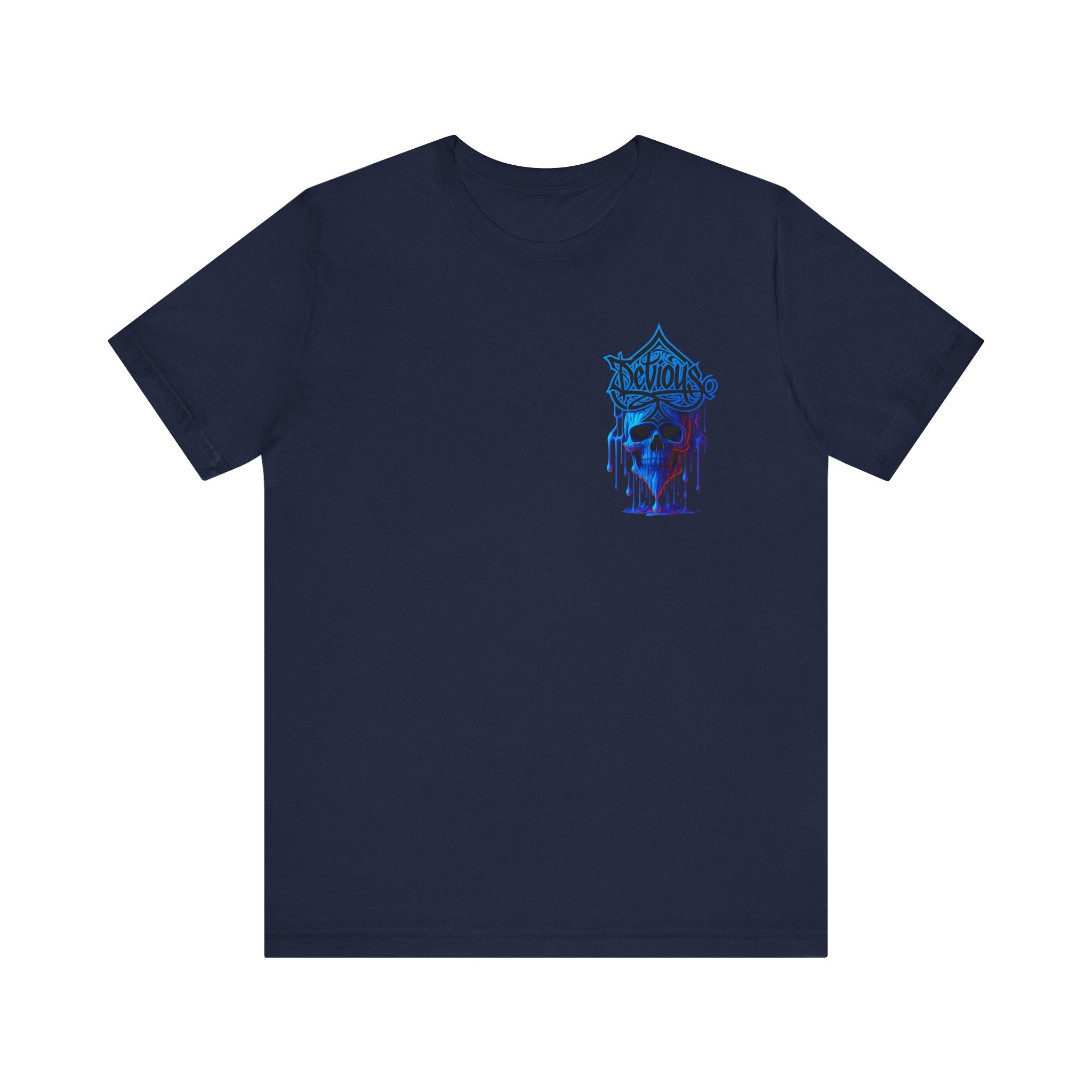 Vibrant Graphic DVS Skull Tee