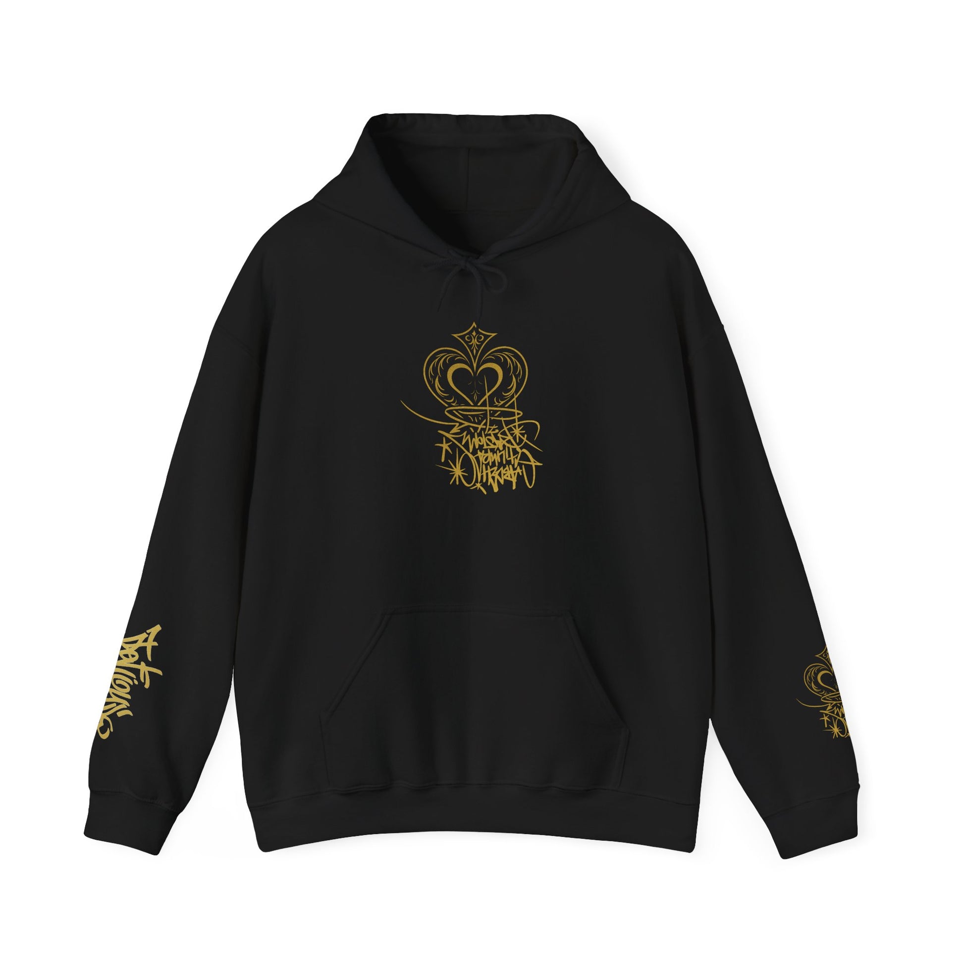 Crown & Heart Stylish Unisex Hoodie