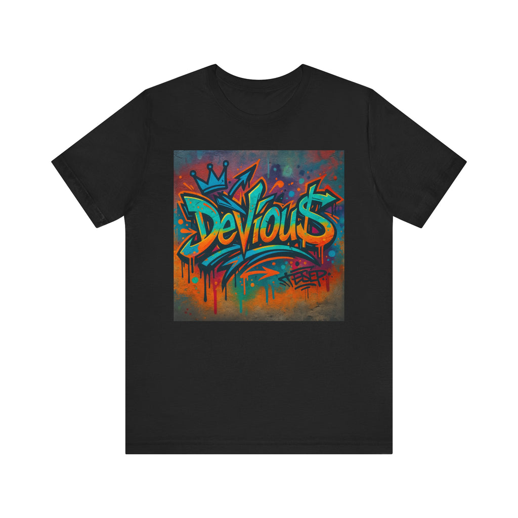 Vibrant Graffiti Art Unisex Streetwear Graphic T-Shirt