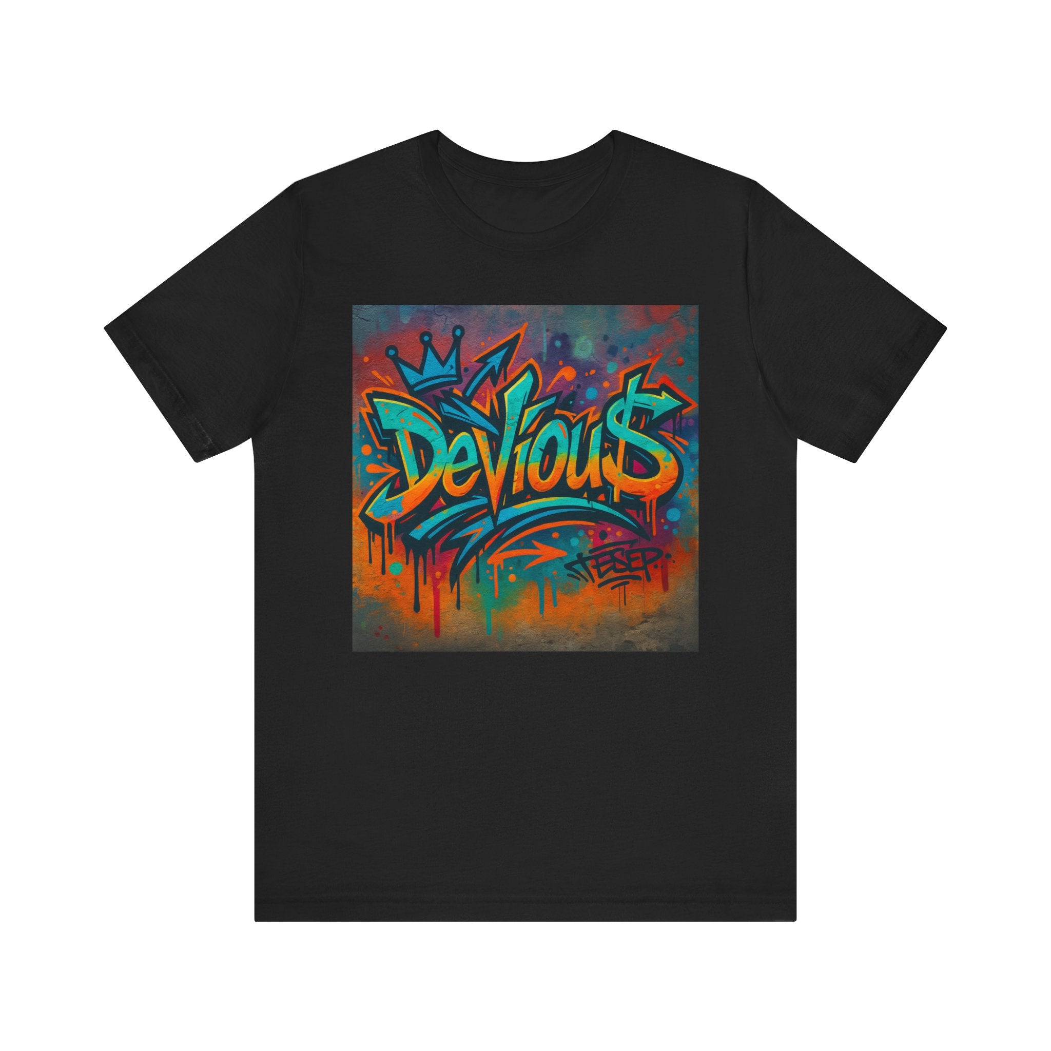 Vibrant Graffiti Art Unisex Streetwear Graphic T-Shirt