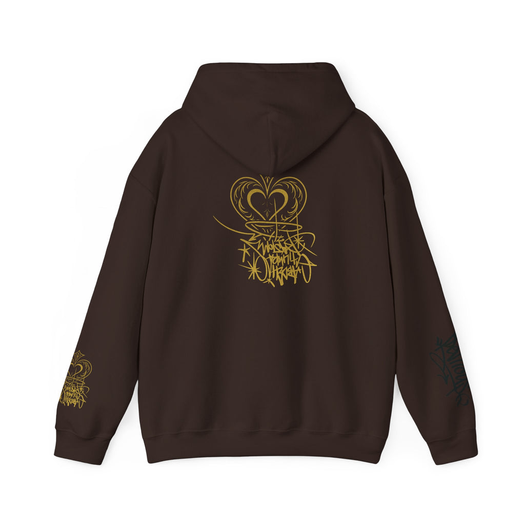 Crown & Heart Stylish Unisex Hoodie