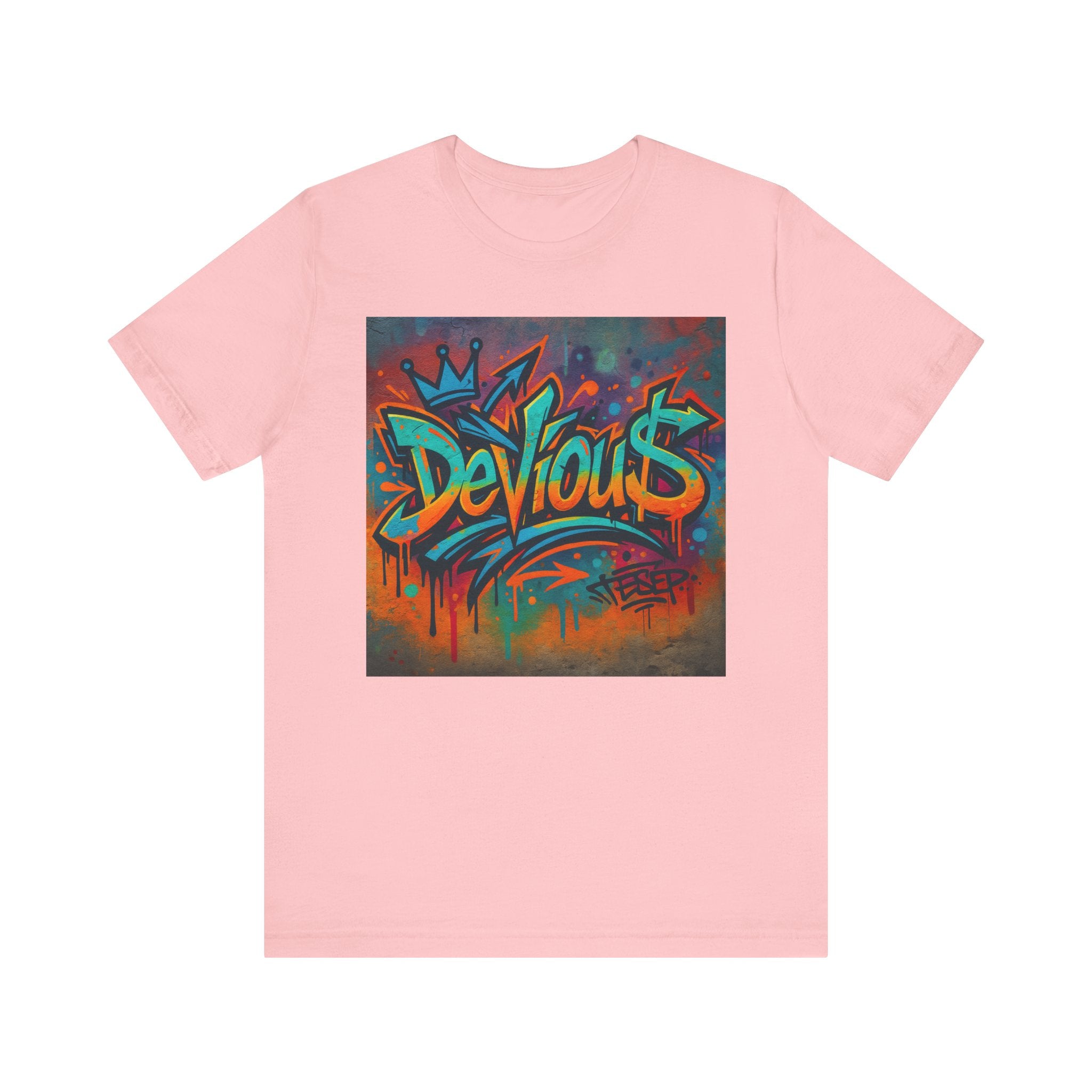 Vibrant Graffiti Art Unisex Streetwear Graphic T-Shirt