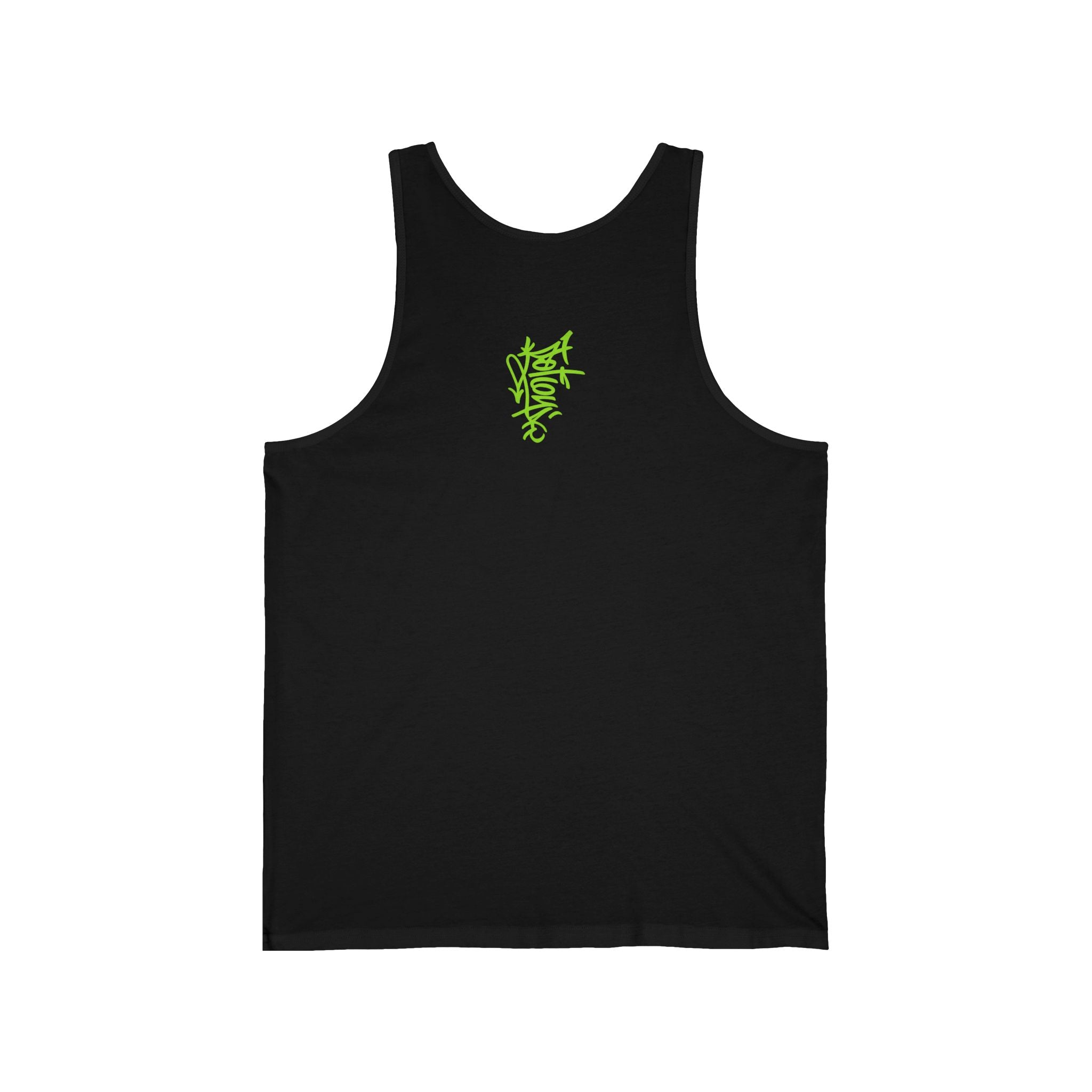 Unisex Tank Tee Vibrant Graffiti Street Style Apparel