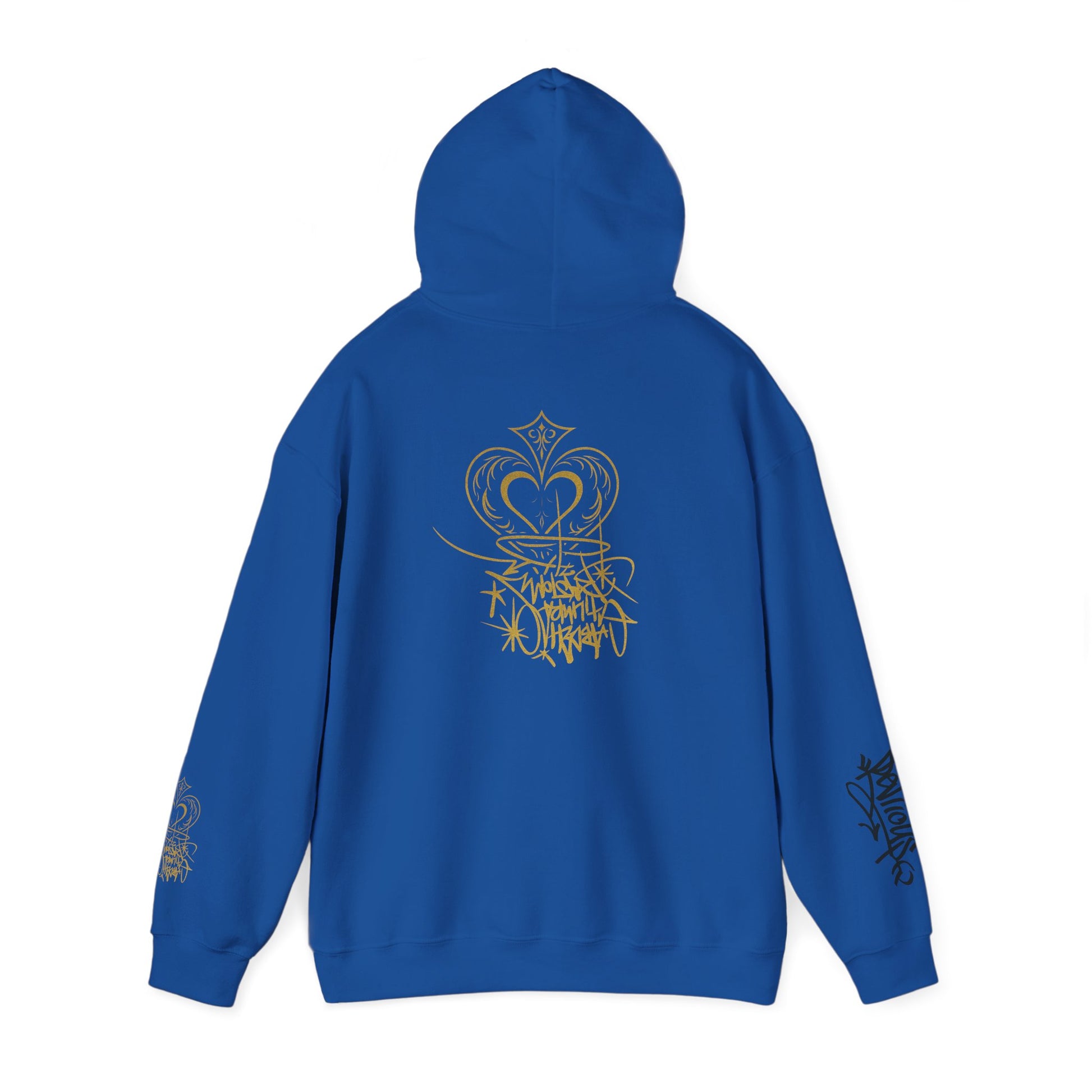 Crown & Heart Stylish Unisex Hoodie