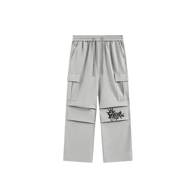 DeViou$ Work - style wide - leg sweatpants