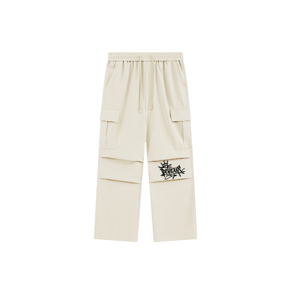 DeViou$ Work - style wide - leg sweatpants