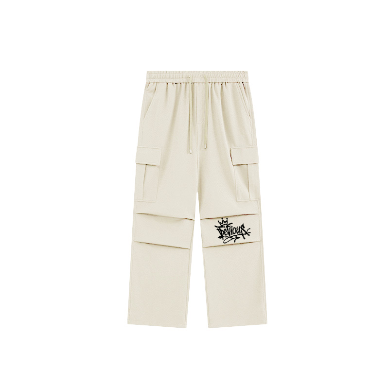 DeViou$ Work - style wide - leg sweatpants