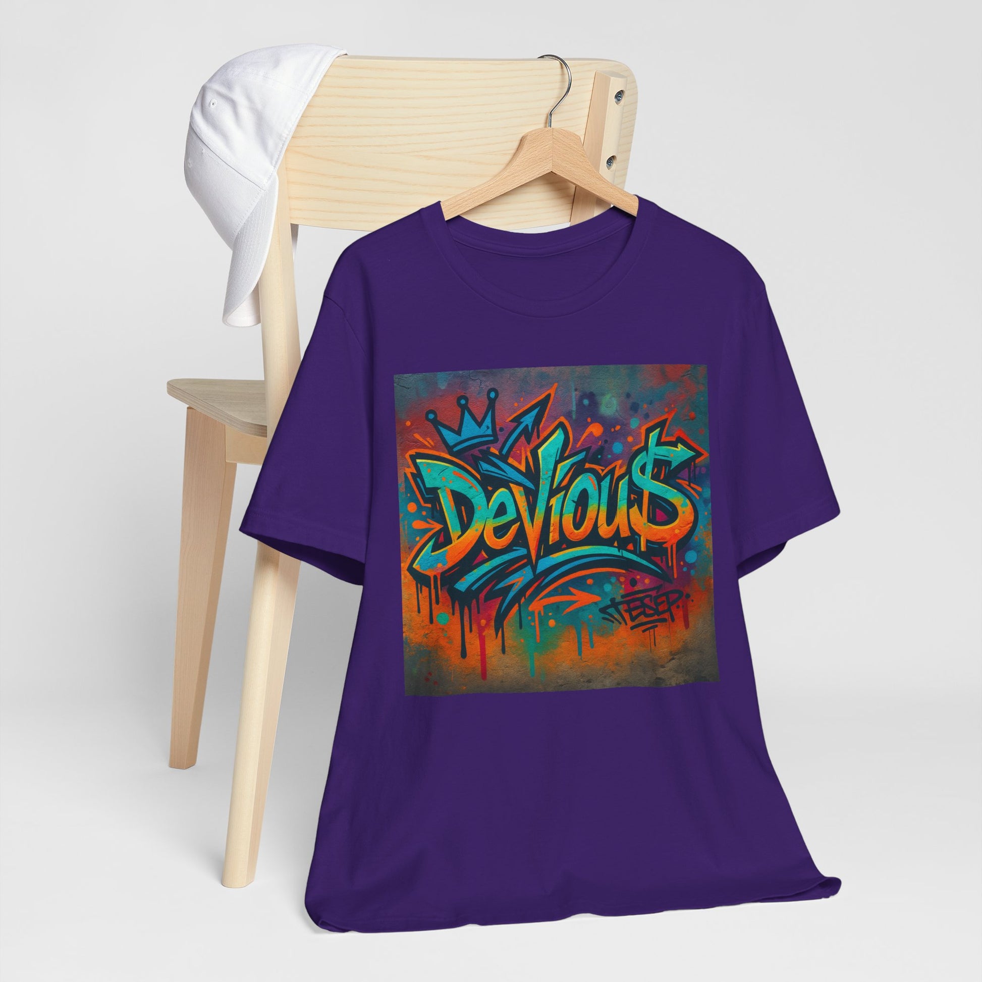 Vibrant Graffiti Art Unisex Streetwear Graphic T-Shirt
