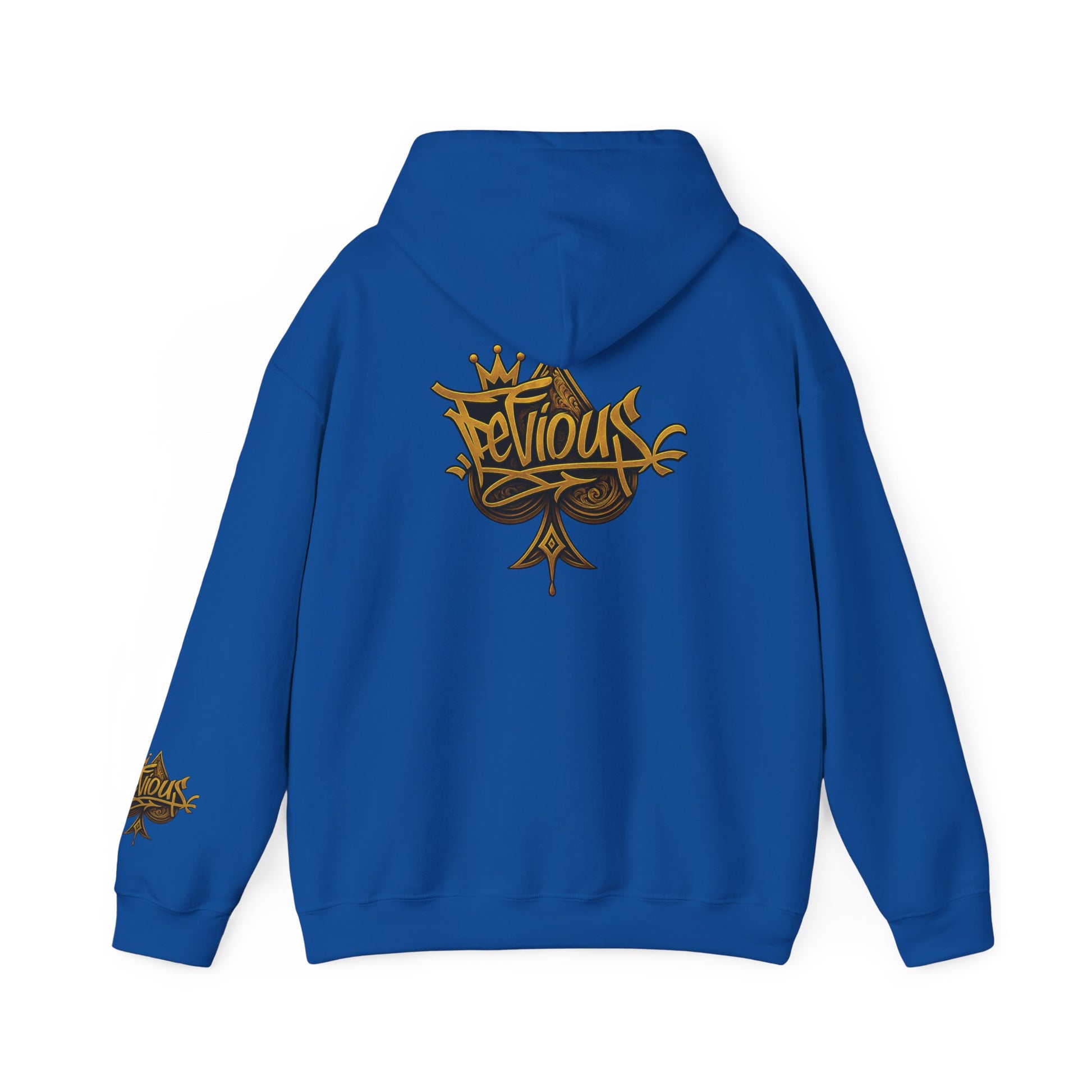 DeViou$ Logo & Crown Graffiti Style Hoodie