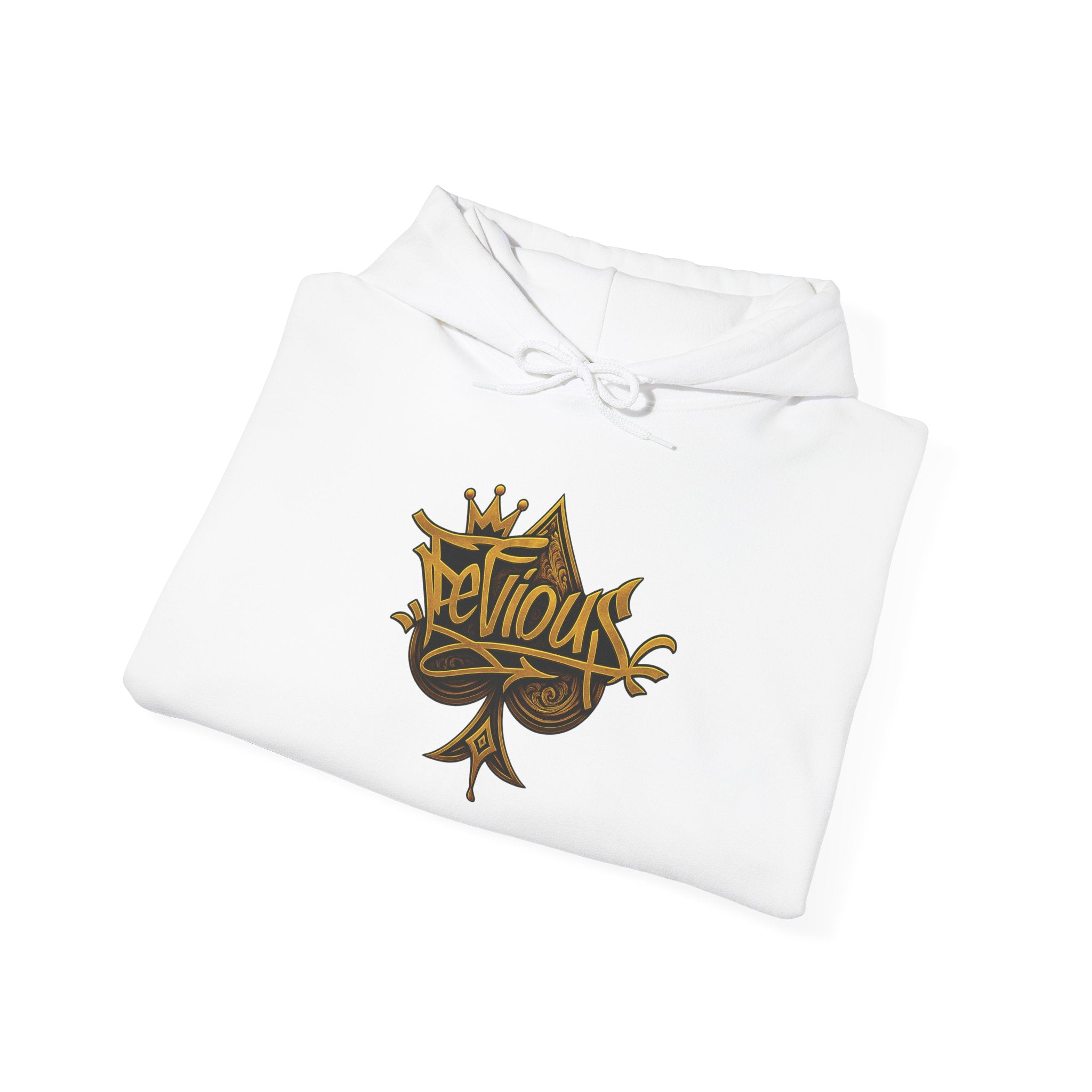 DeViou$ Logo & Crown Graffiti Style Hoodie