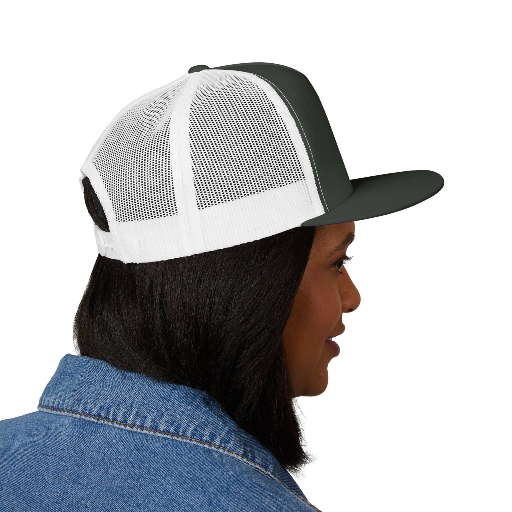 Crown & Heart Embroidered Trucker Cap