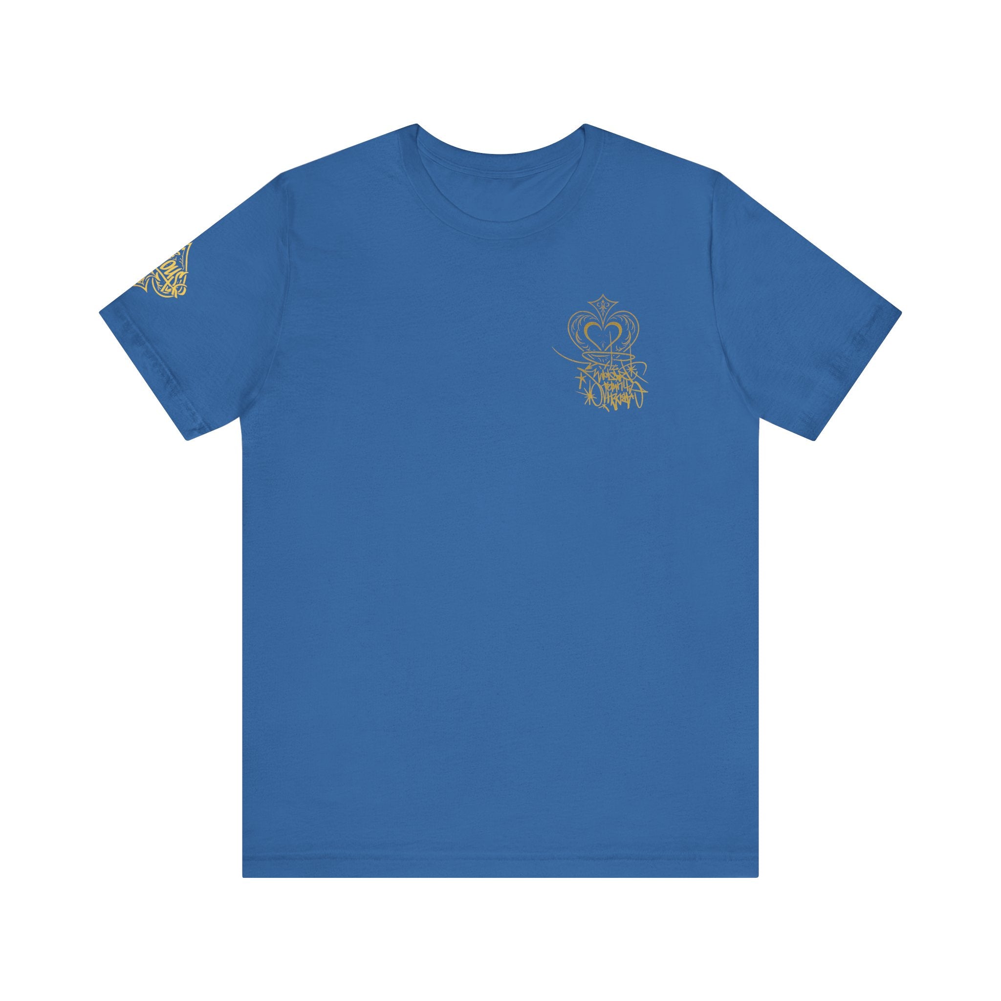 Crown & Heart Graffiti Art Unisex Streetwear Graphic T-Shirt