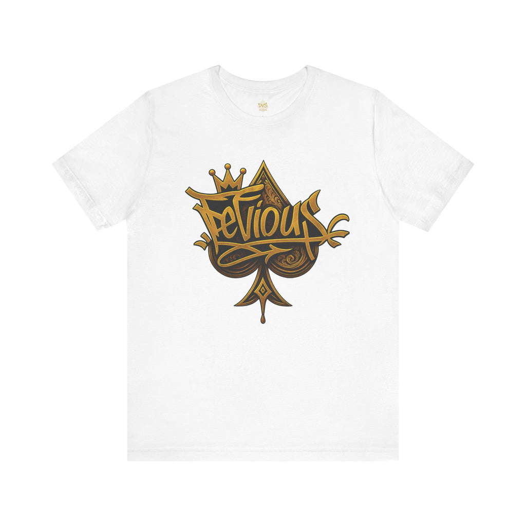 DeViou$ Logo and Crown Graffiti Art Unisex Streetwear Graphic T-Shirt