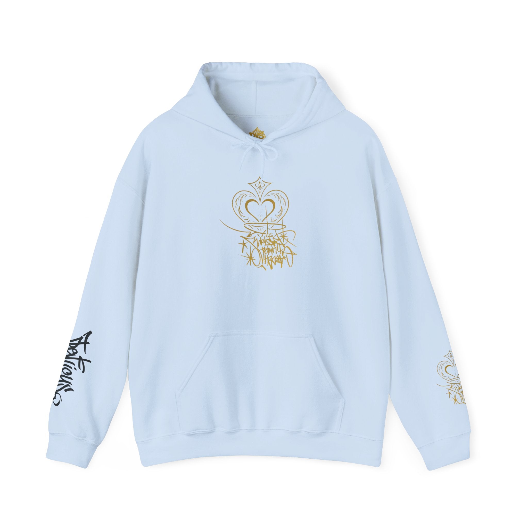 Crown & Heart Stylish Unisex Hoodie