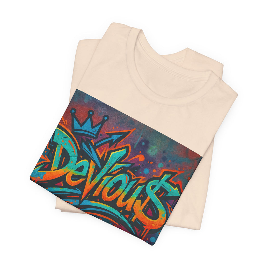 Vibrant Graffiti Art Unisex Streetwear Graphic T-Shirt