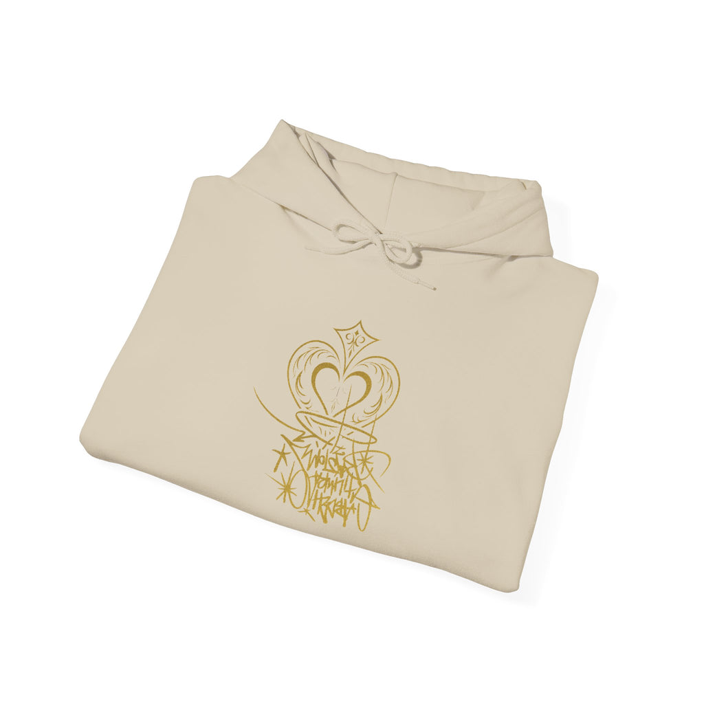 Crown & Heart Stylish Unisex Hoodie