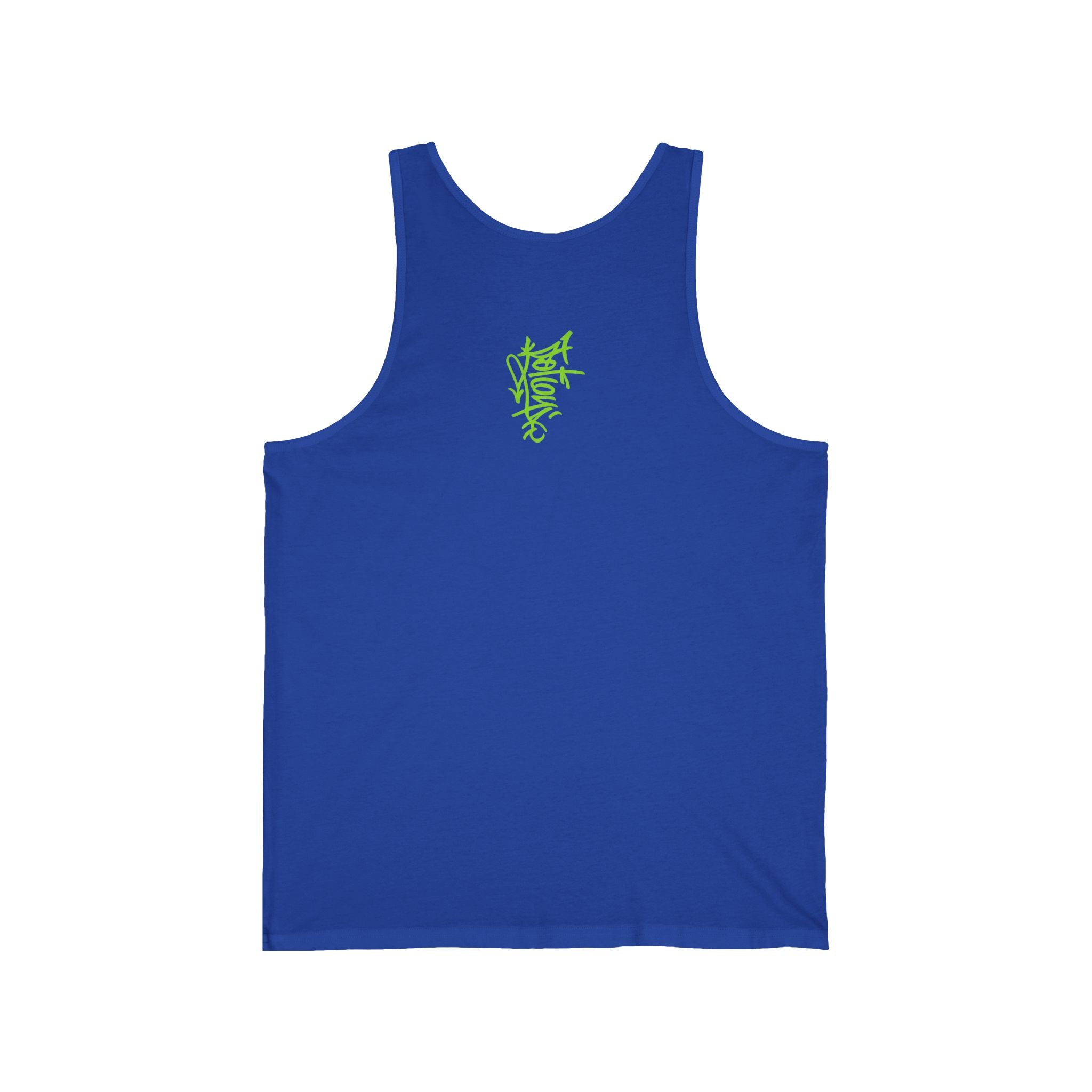 Unisex Tank Tee Vibrant Graffiti Street Style Apparel