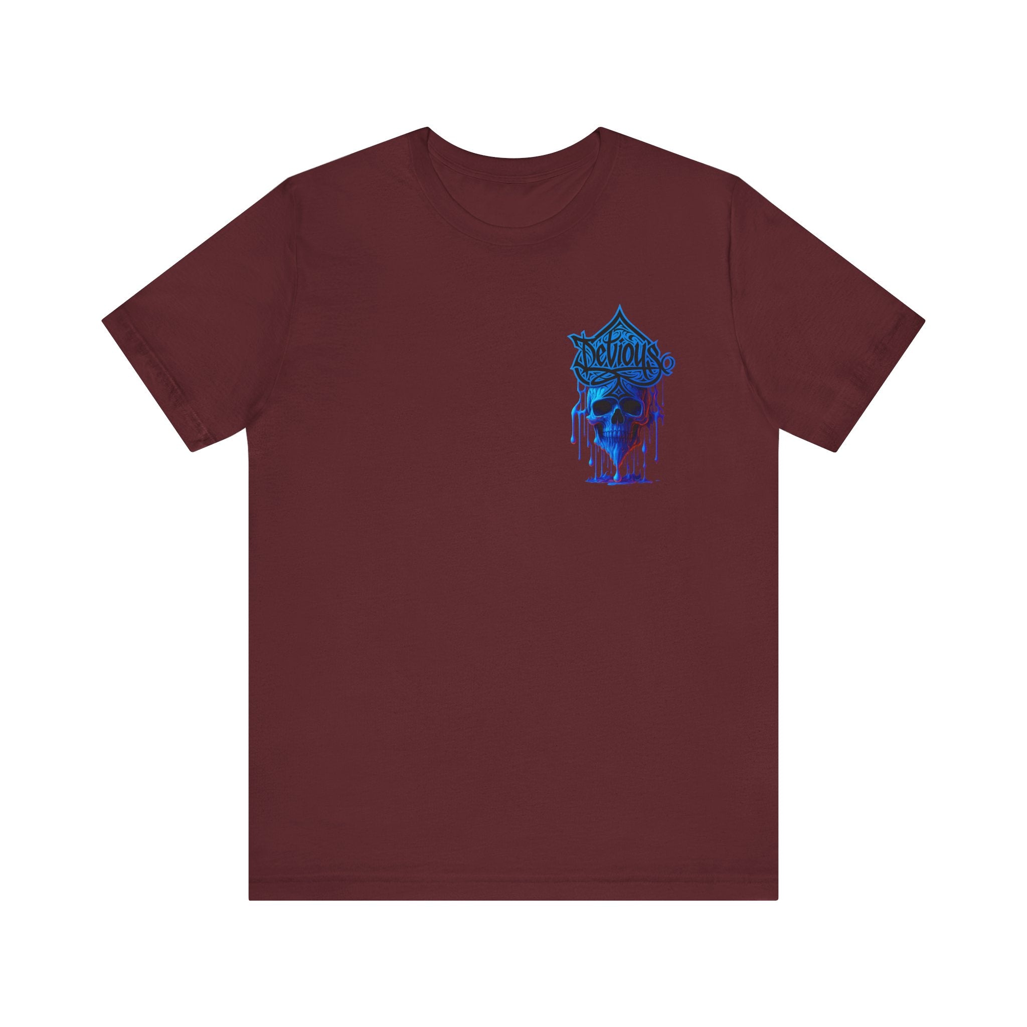 Vibrant Graphic DVS Skull Tee