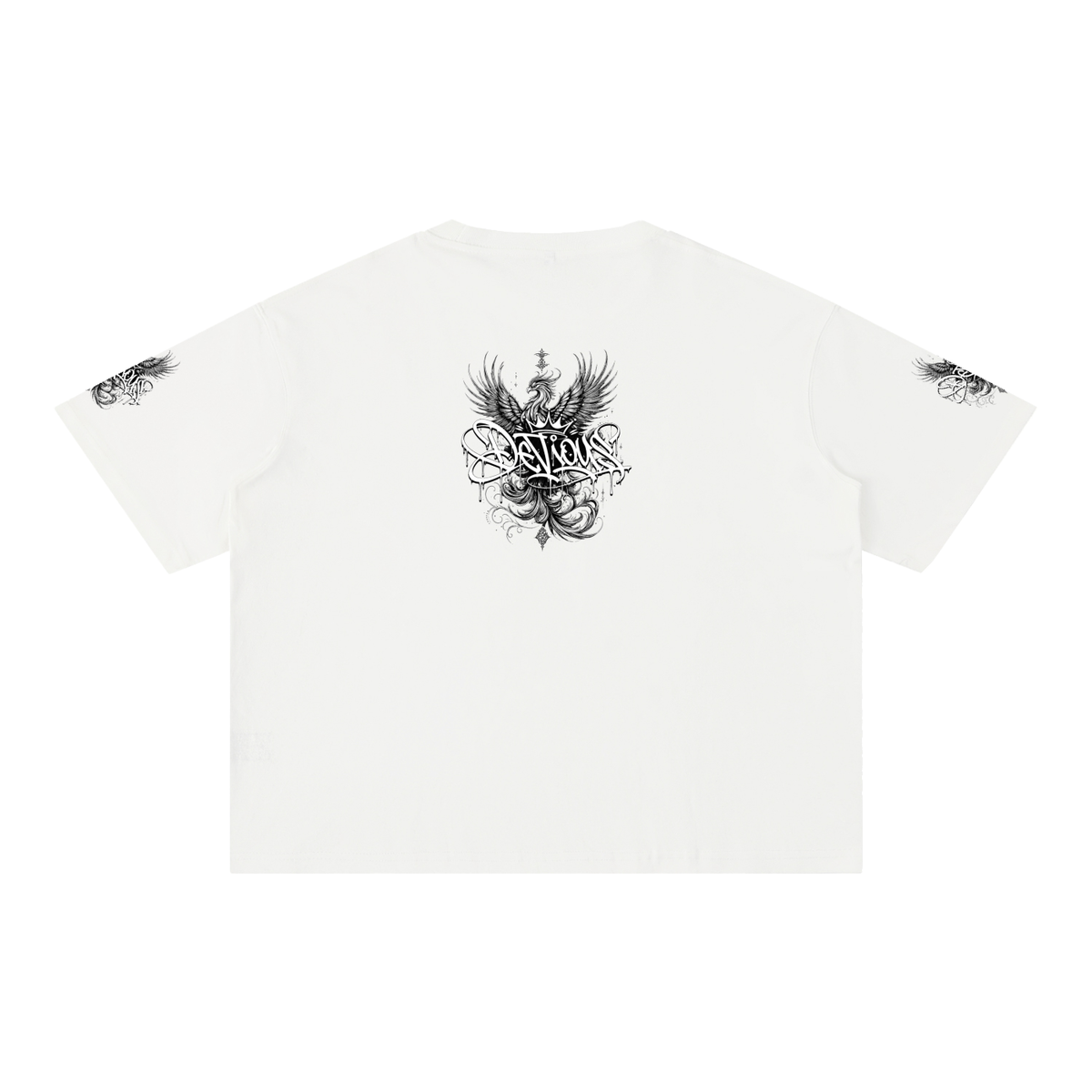 DeViou$ Phoenix Mineral Wash Boxy T-Shirt