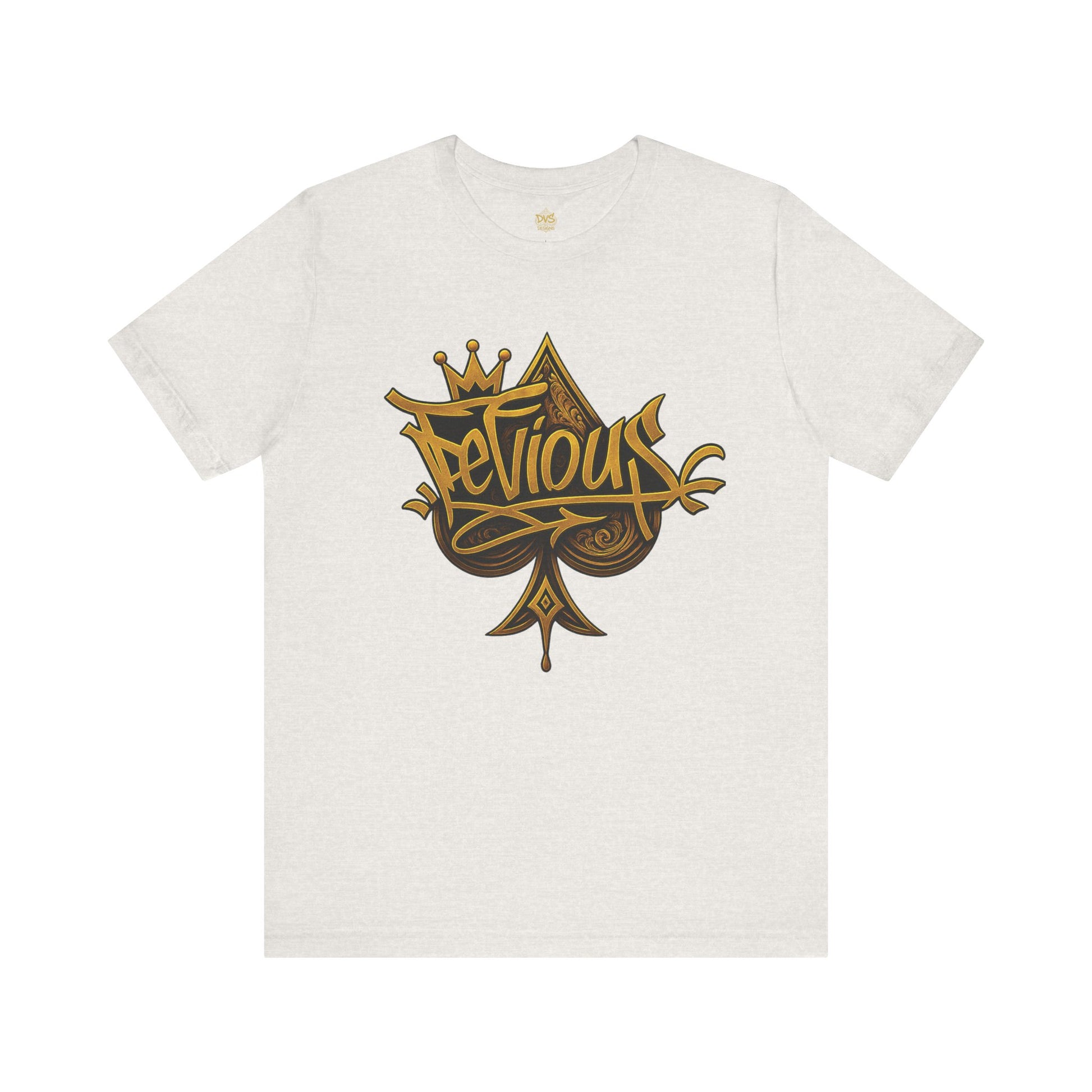 DeViou$ Logo and Crown Graffiti Art Unisex Streetwear Graphic T-Shirt