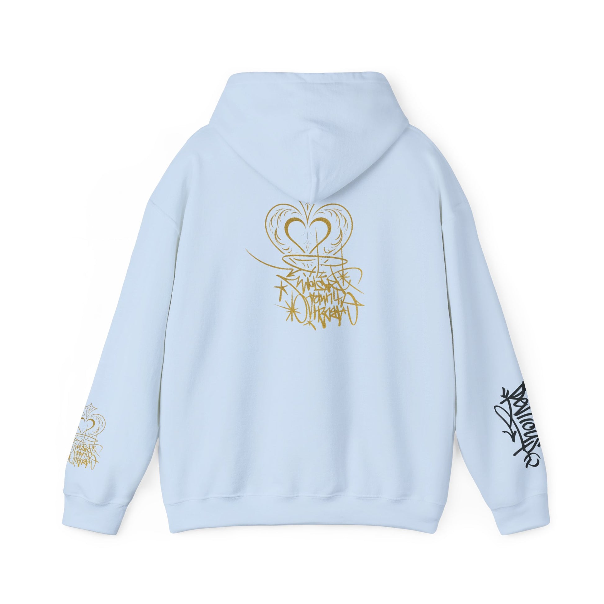 Crown & Heart Stylish Unisex Hoodie