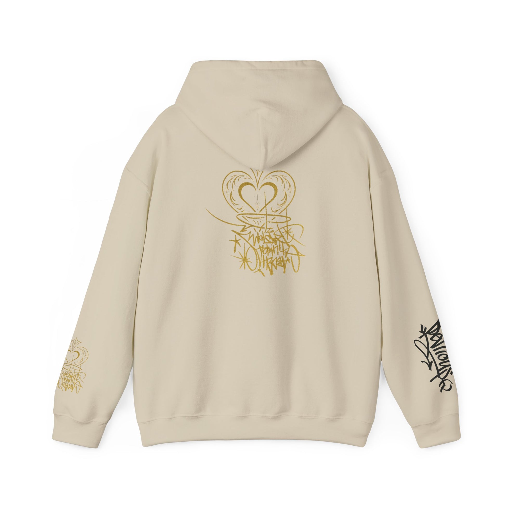 Crown & Heart Stylish Unisex Hoodie