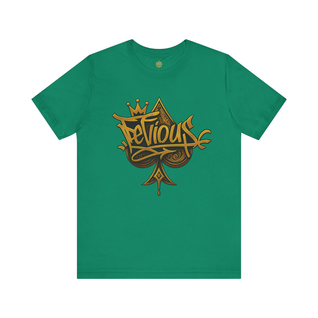 DeViou$ Logo and Crown Graffiti Art Unisex Streetwear Graphic T-Shirt