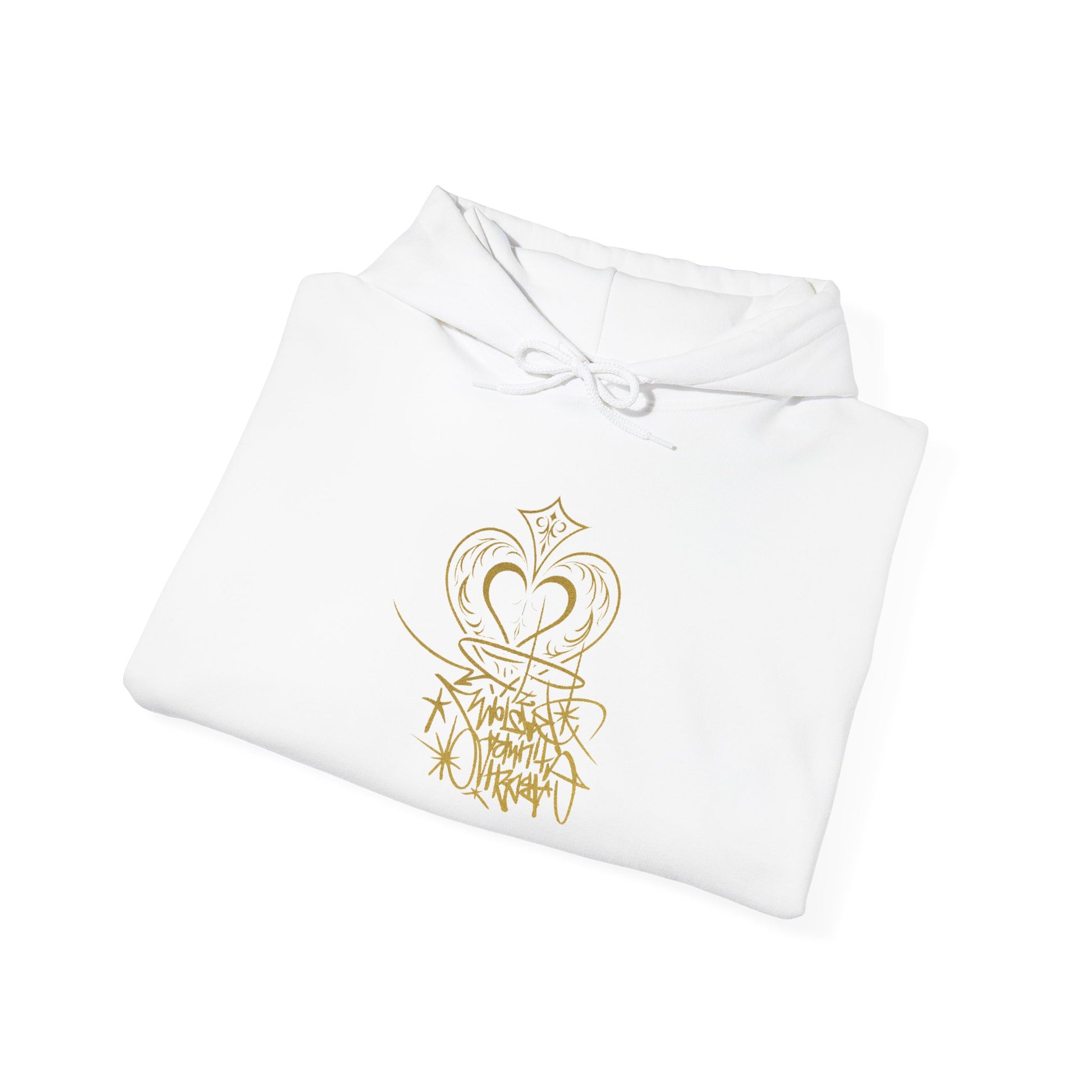Crown & Heart Stylish Unisex Hoodie