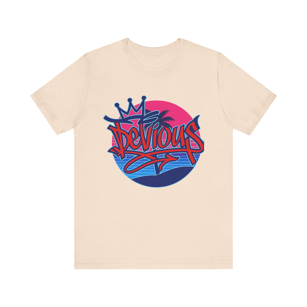 Colorful DVS Heart Design Unisex Tee
