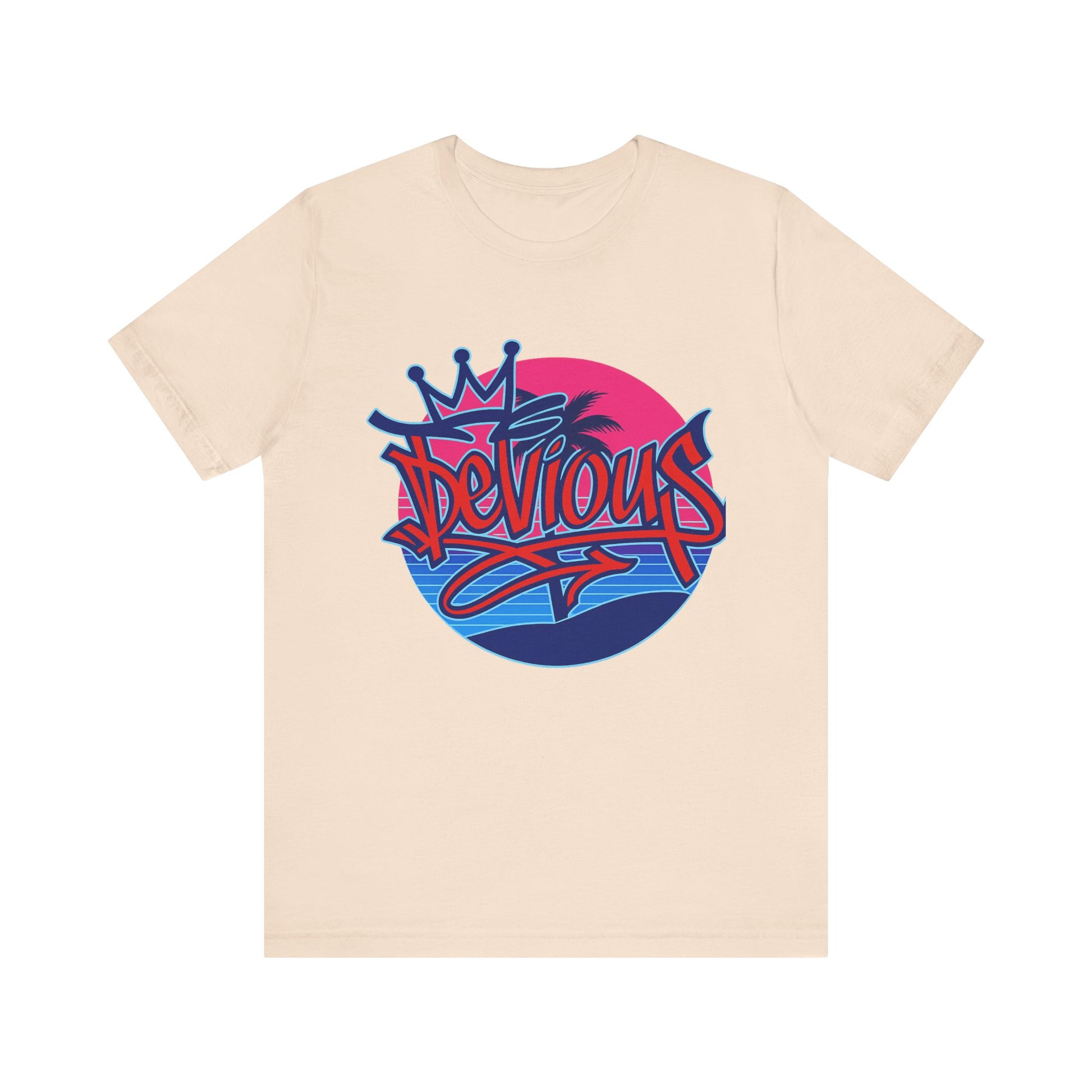 Colorful DVS Heart Design Unisex Tee