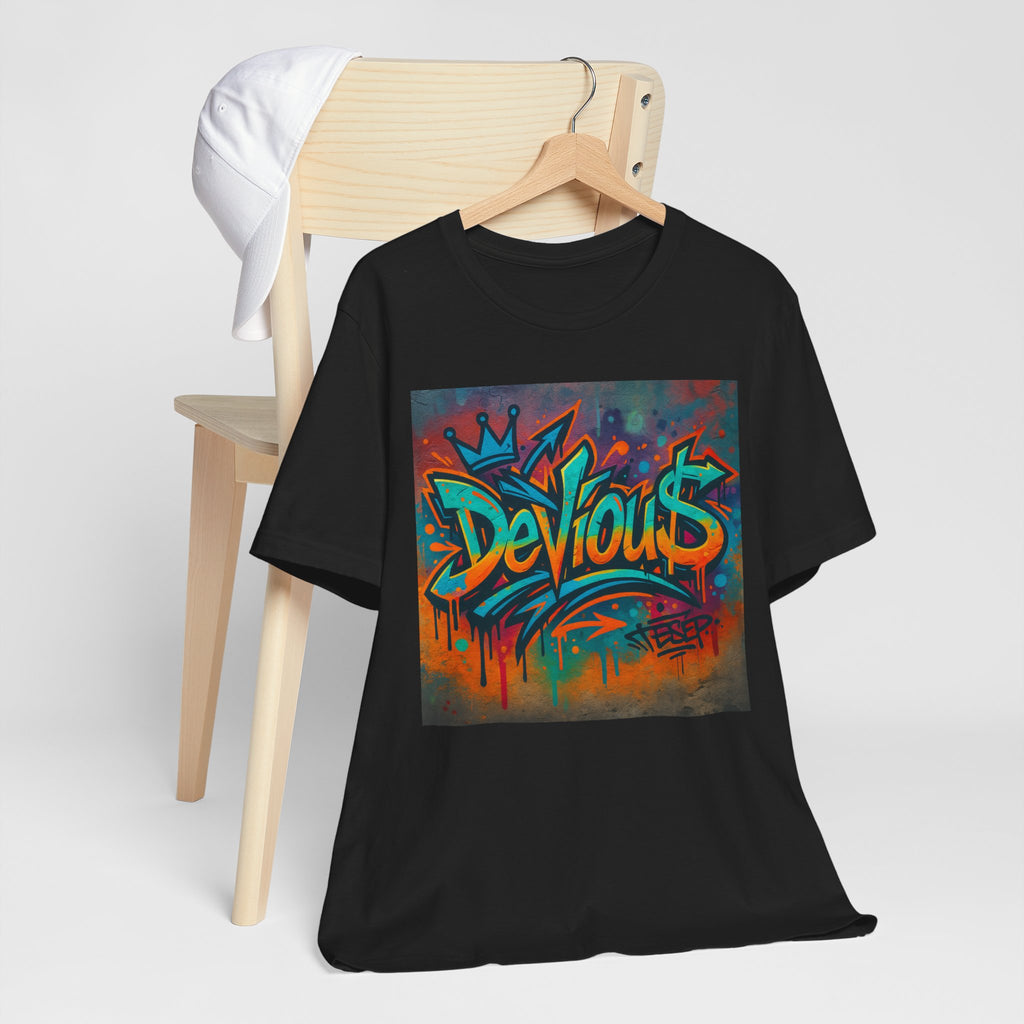 Vibrant Graffiti Art Unisex Streetwear Graphic T-Shirt