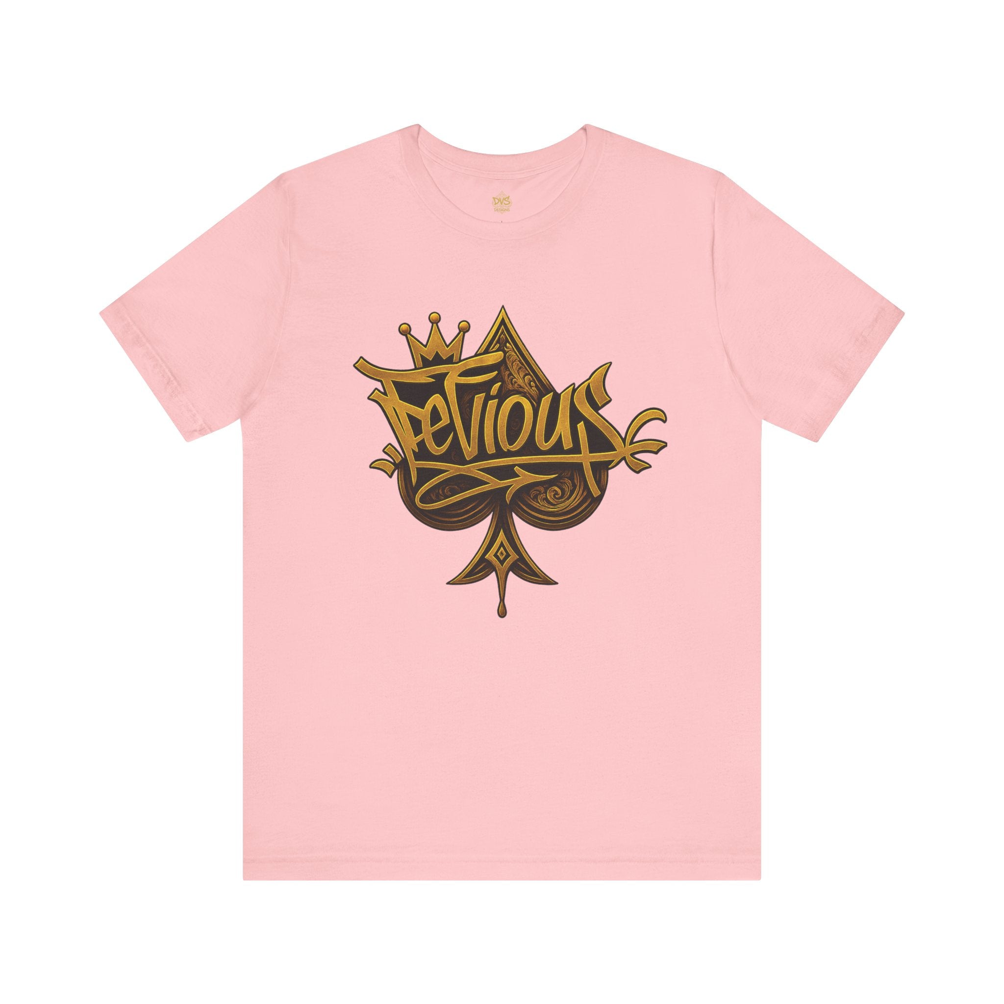 DeViou$ Logo and Crown Graffiti Art Unisex Streetwear Graphic T-Shirt