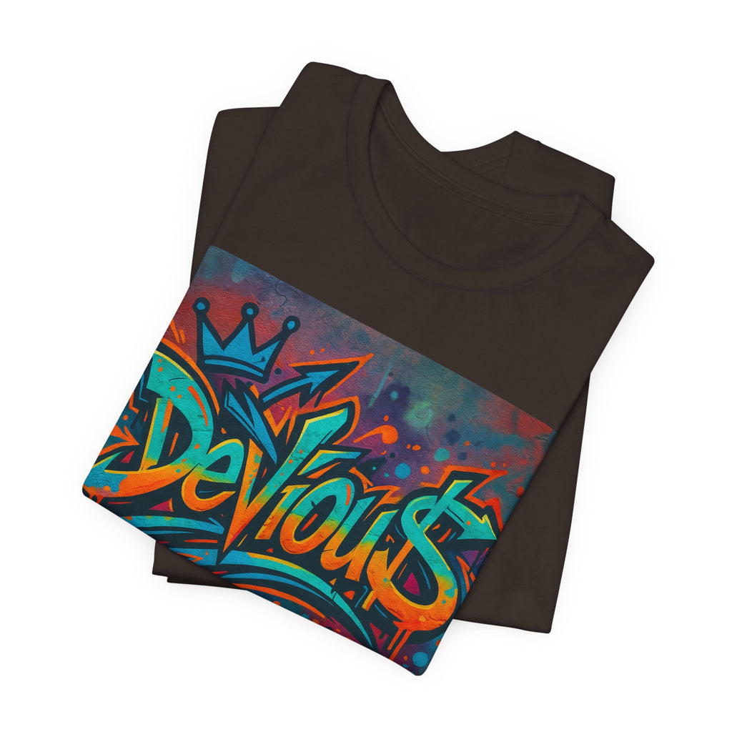 Vibrant Graffiti Art Unisex Streetwear Graphic T-Shirt