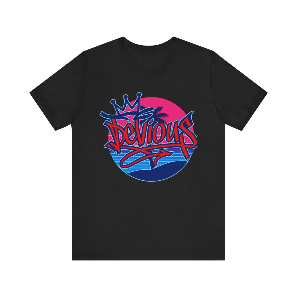 Colorful DVS Heart Design Unisex Tee