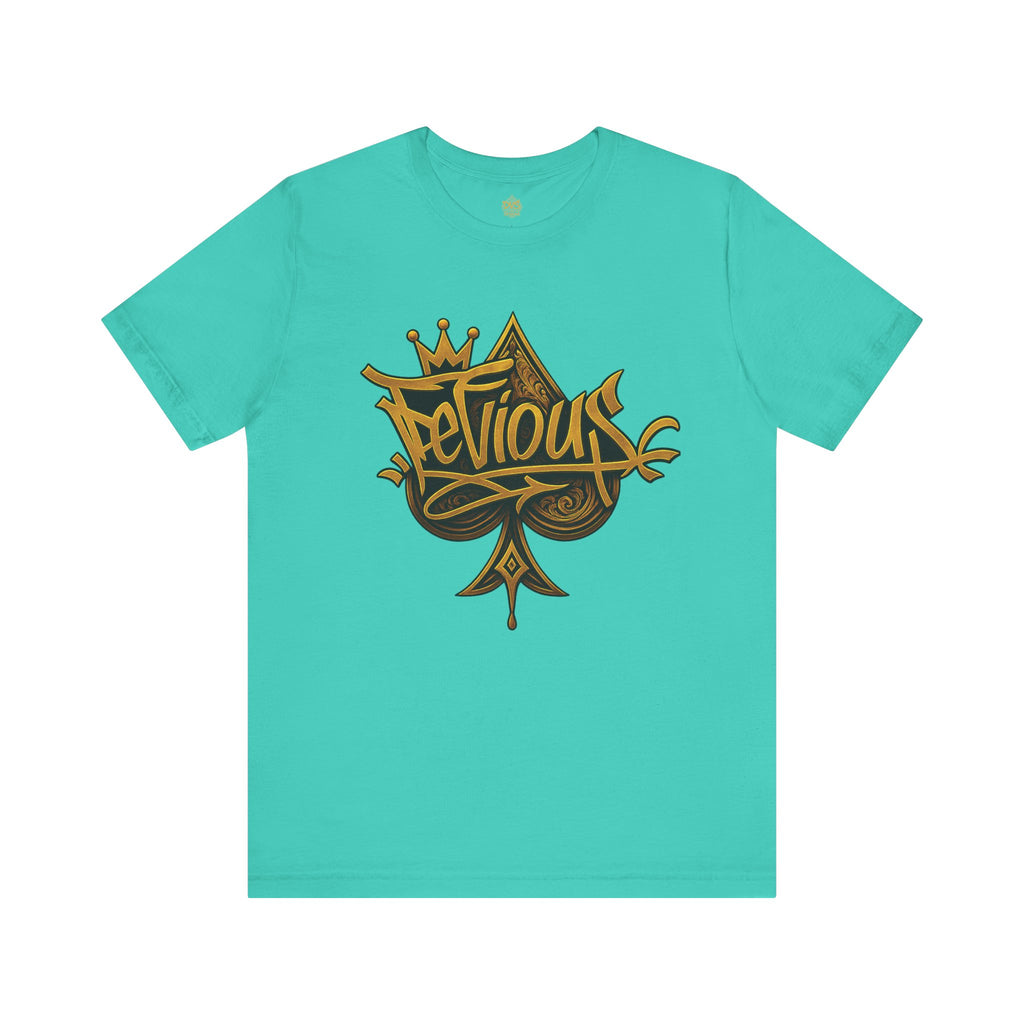 DeViou$ Logo and Crown Graffiti Art Unisex Streetwear Graphic T-Shirt