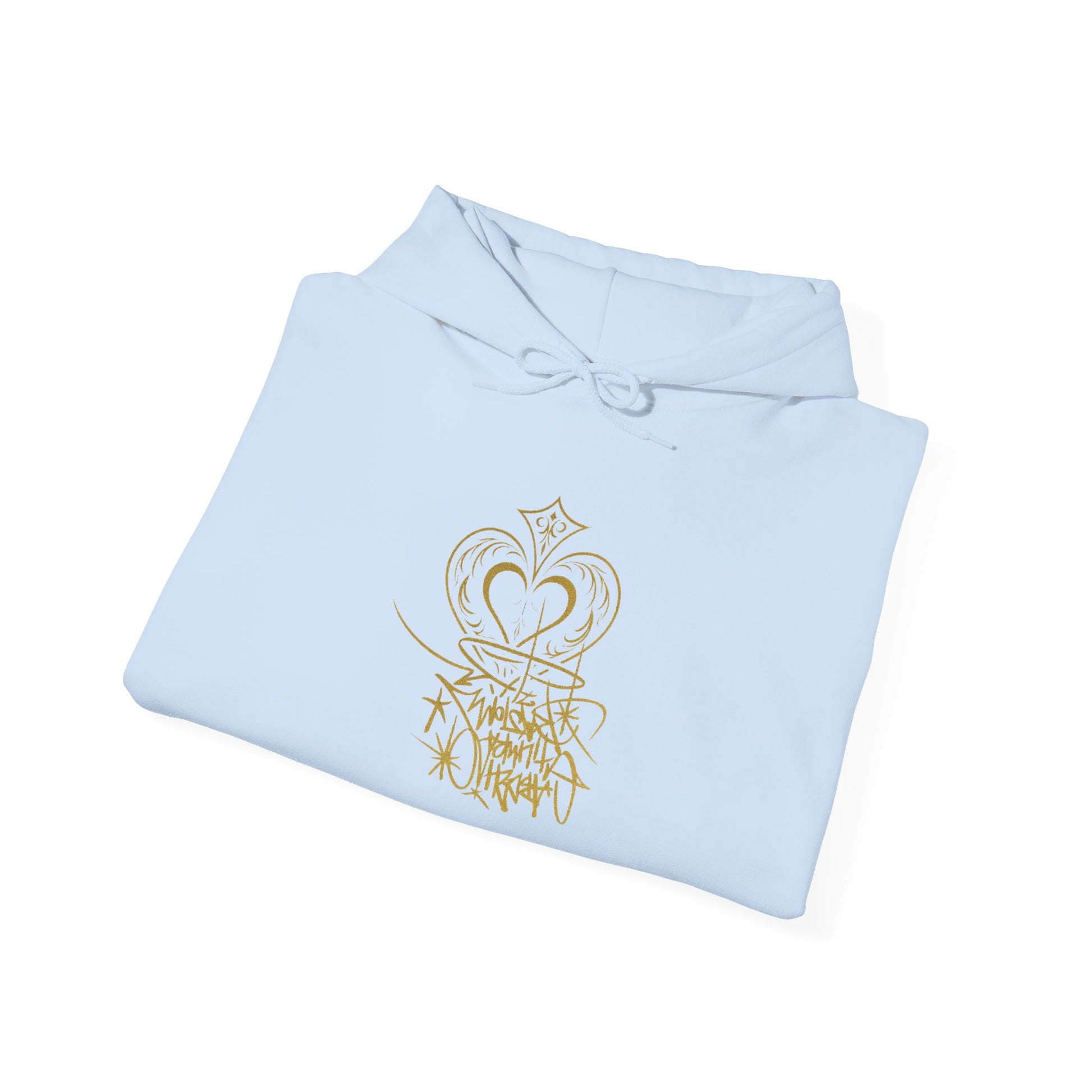 Crown & Heart Stylish Unisex Hoodie
