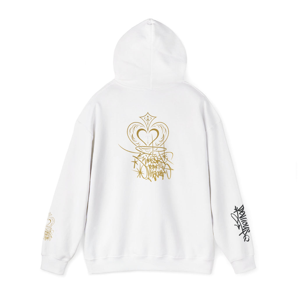 Crown & Heart Stylish Unisex Hoodie