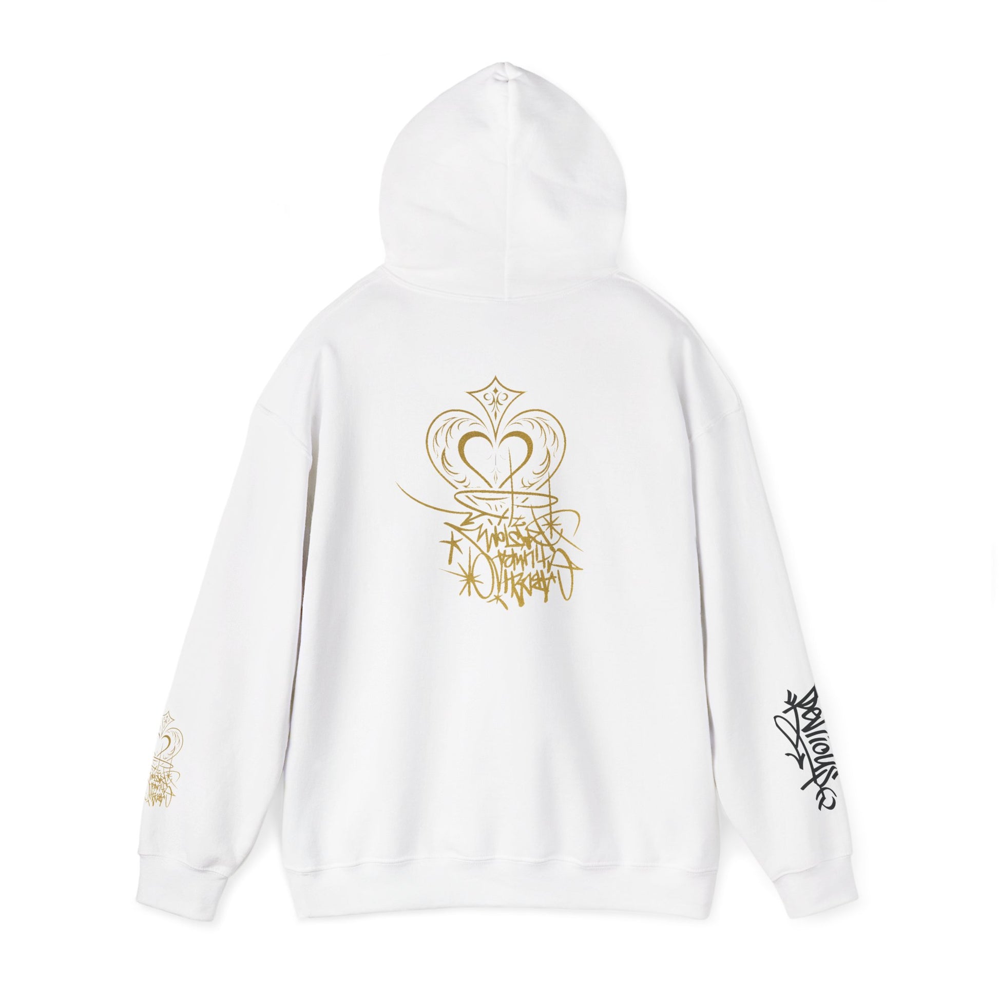 Crown & Heart Stylish Unisex Hoodie
