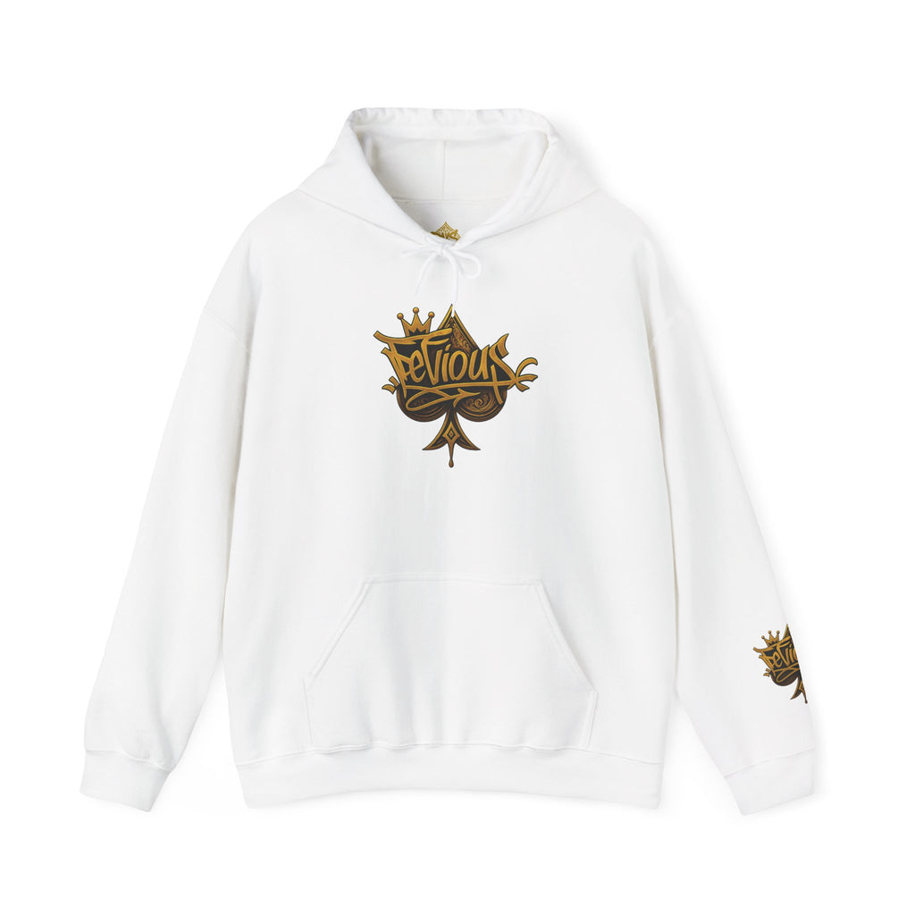 DeViou$ Logo & Crown Graffiti Style Hoodie