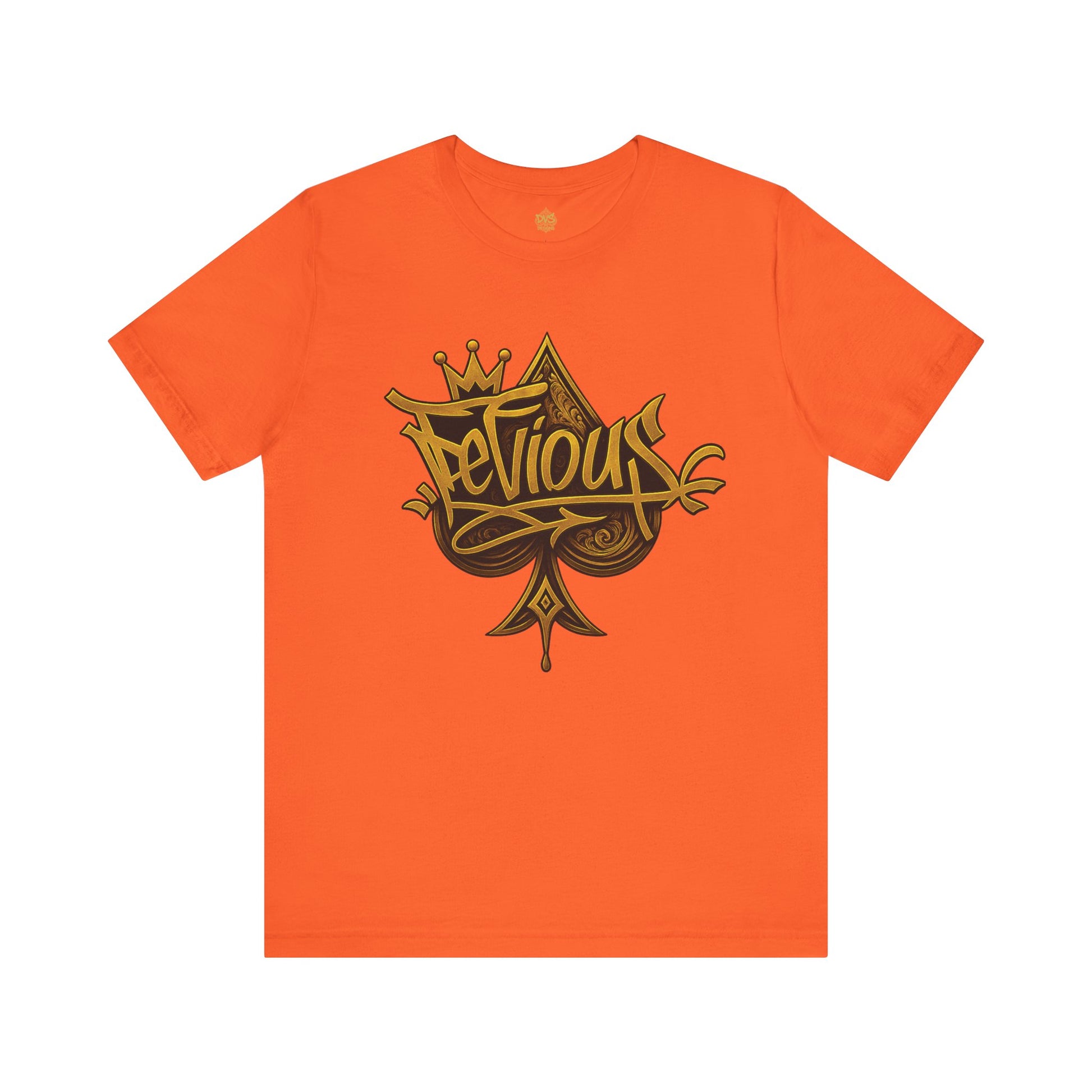 DeViou$ Logo and Crown Graffiti Art Unisex Streetwear Graphic T-Shirt