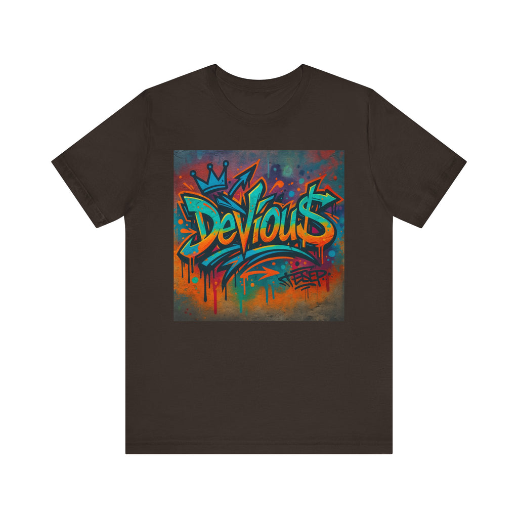Vibrant Graffiti Art Unisex Streetwear Graphic T-Shirt