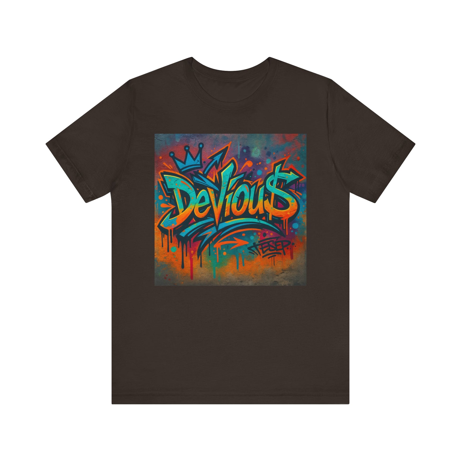 Vibrant Graffiti Art Unisex Streetwear Graphic T-Shirt