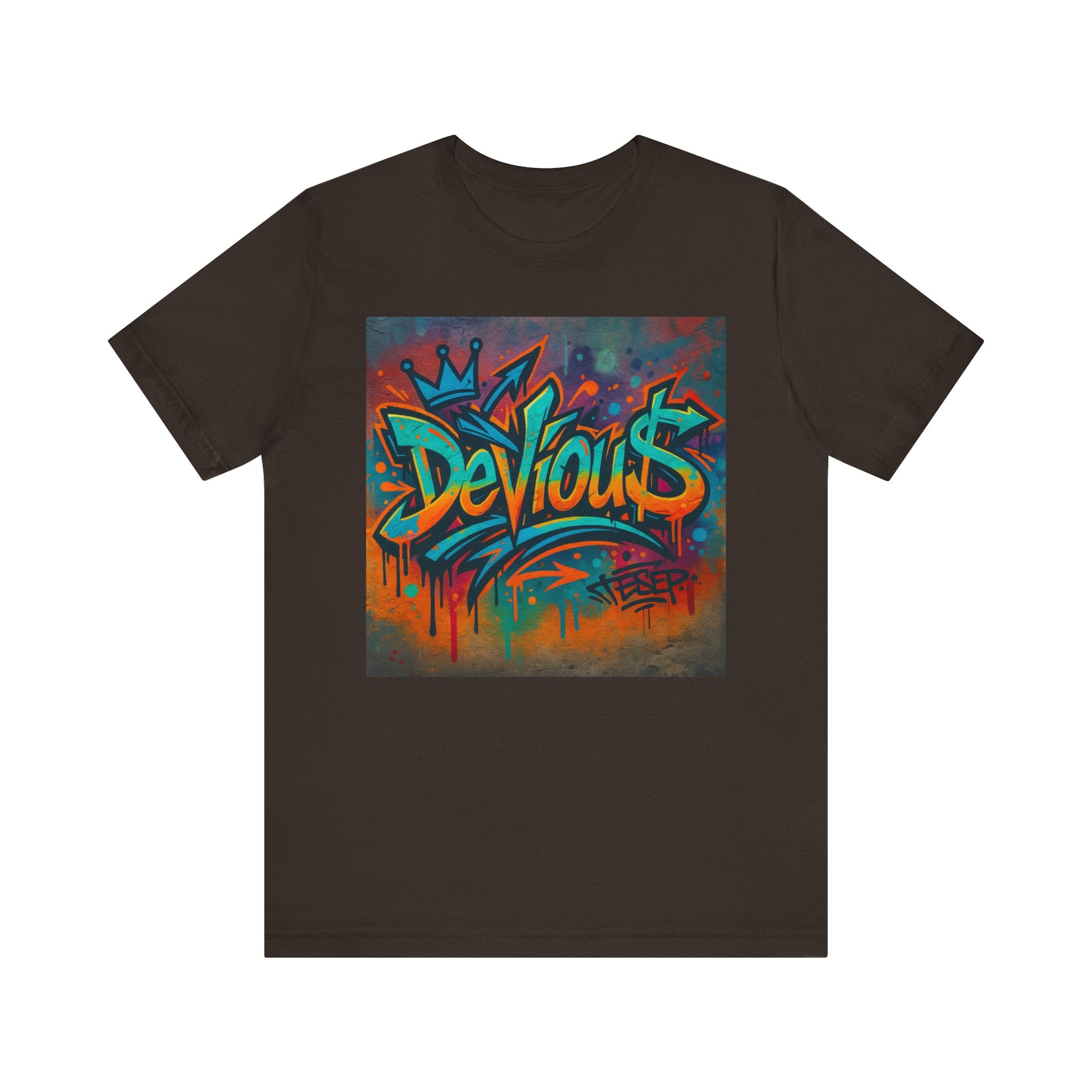 Vibrant Graffiti Art Unisex Streetwear Graphic T-Shirt