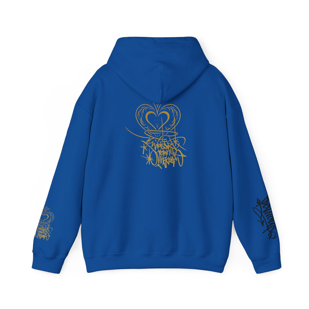 Crown & Heart Stylish Unisex Hoodie