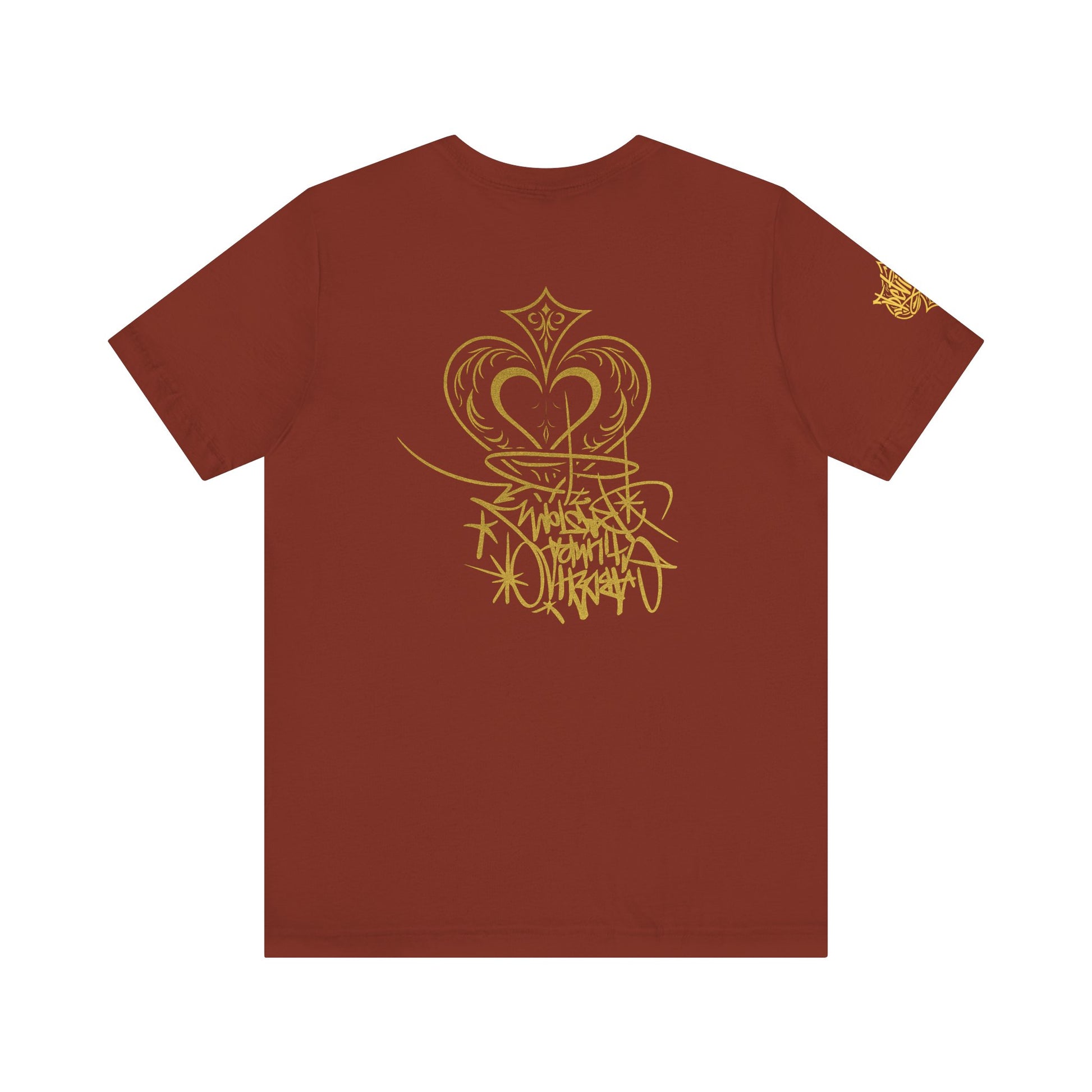 Copy of Crown & Heart Graffiti Art Unisex Streetwear Graphic T-Shirt
