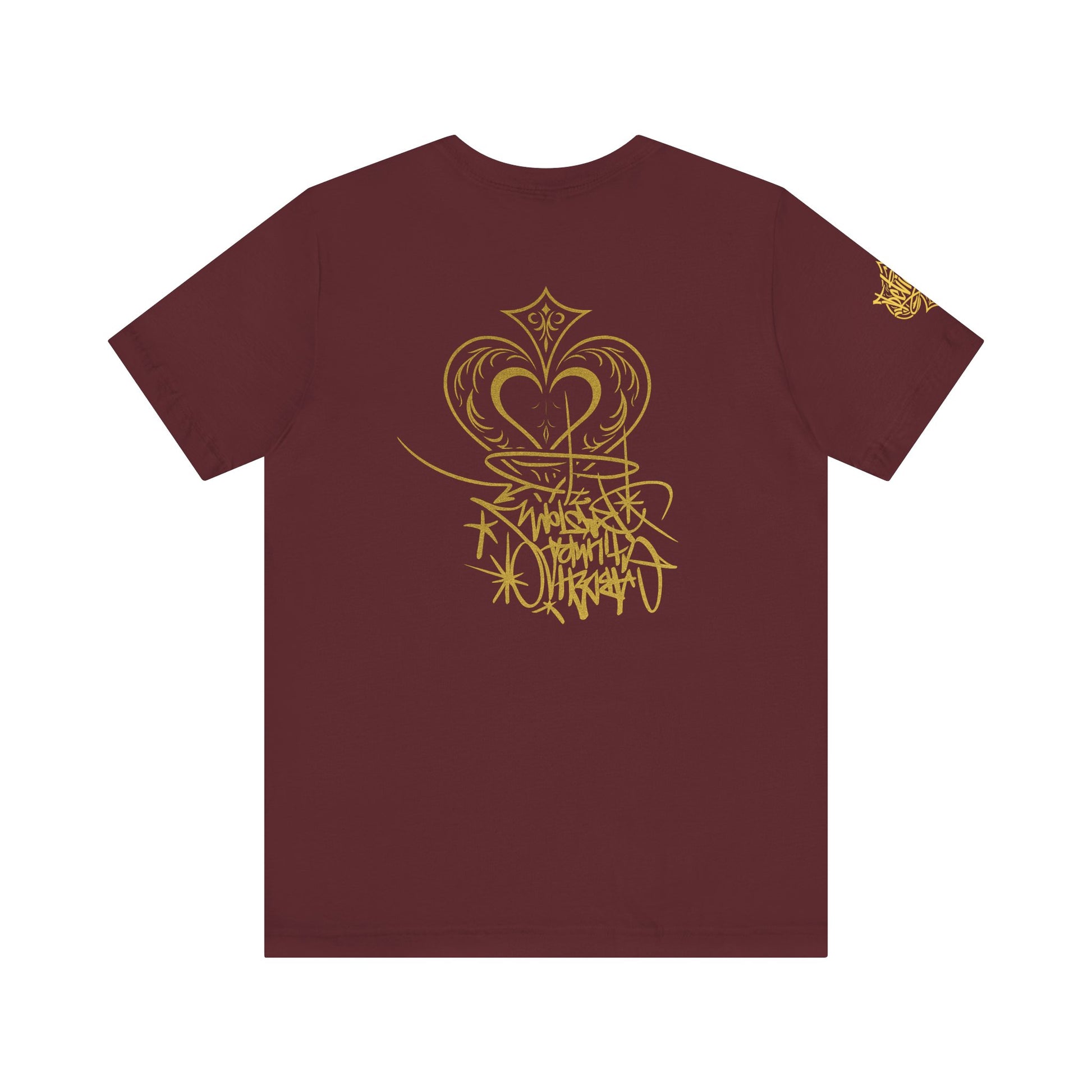 Copy of Crown & Heart Graffiti Art Unisex Streetwear Graphic T-Shirt
