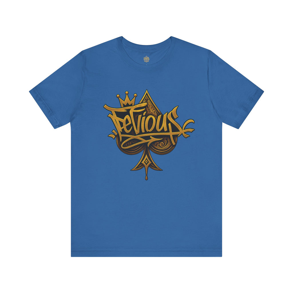 DeViou$ Logo and Crown Graffiti Art Unisex Streetwear Graphic T-Shirt